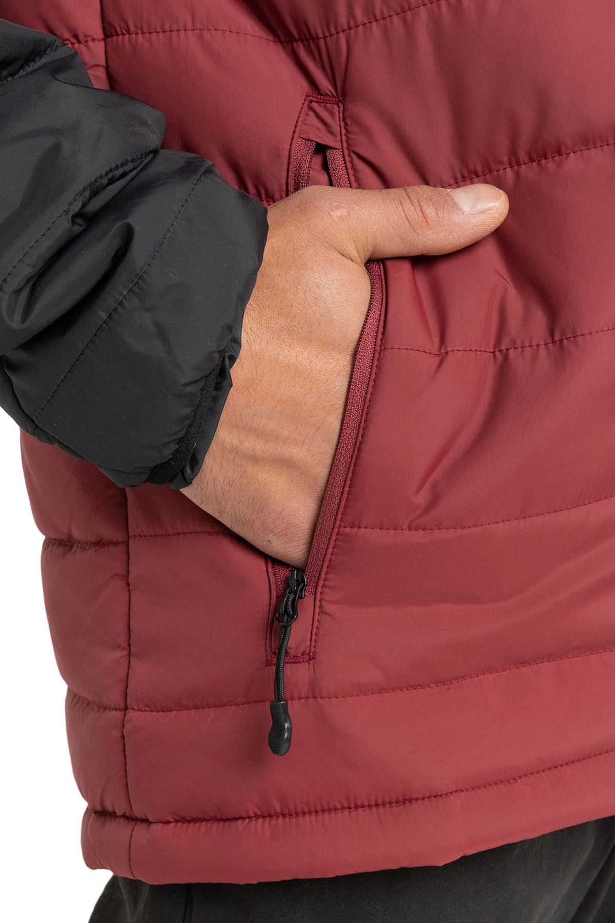 Billabong Surf Check Puffer Erkek Mont F1JK36 Kırmızı