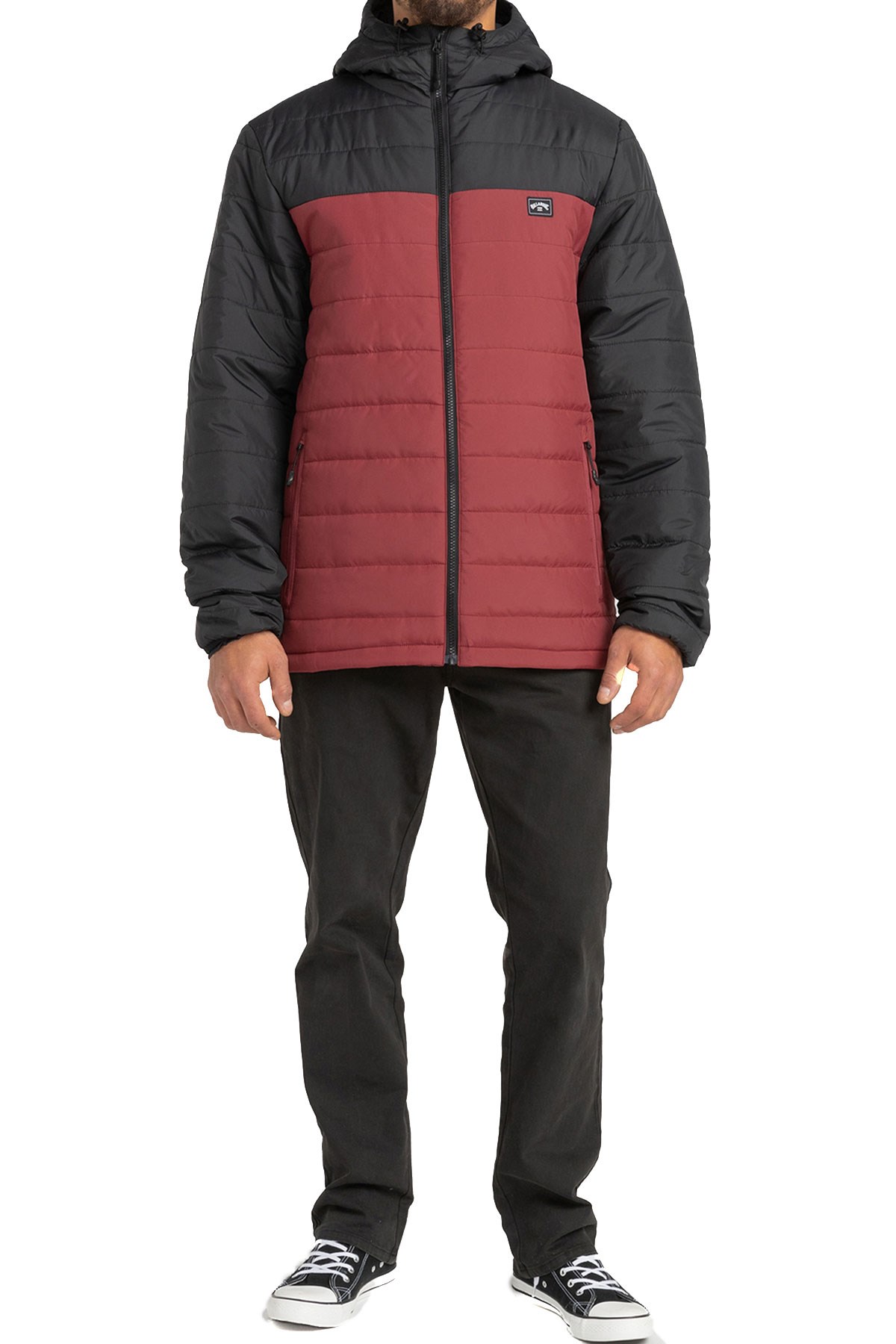 Billabong Surf Check Puffer Erkek Mont F1JK36 Kırmızı