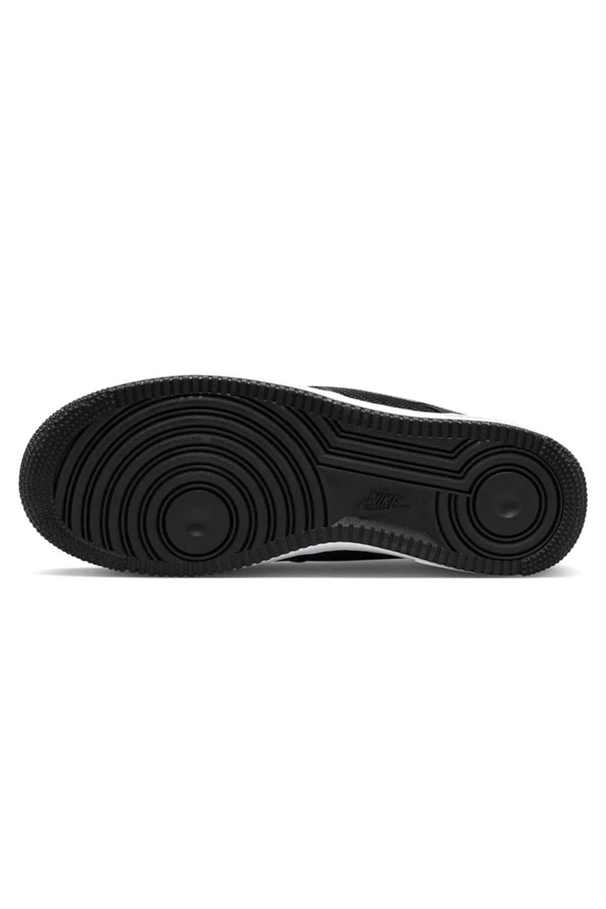 Nike Air Force 1'07  Swoosh Erkek Spor Ayakkabı FD0666-001 Siyah