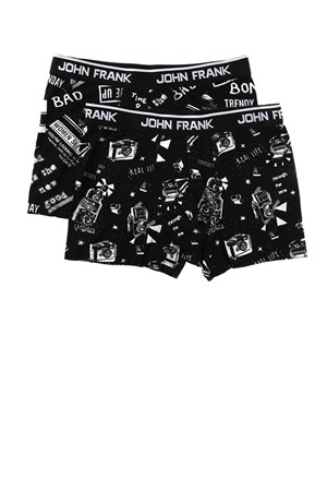 John Frank Mono Chrome 2 li Errkek Boxer FJ2BMC