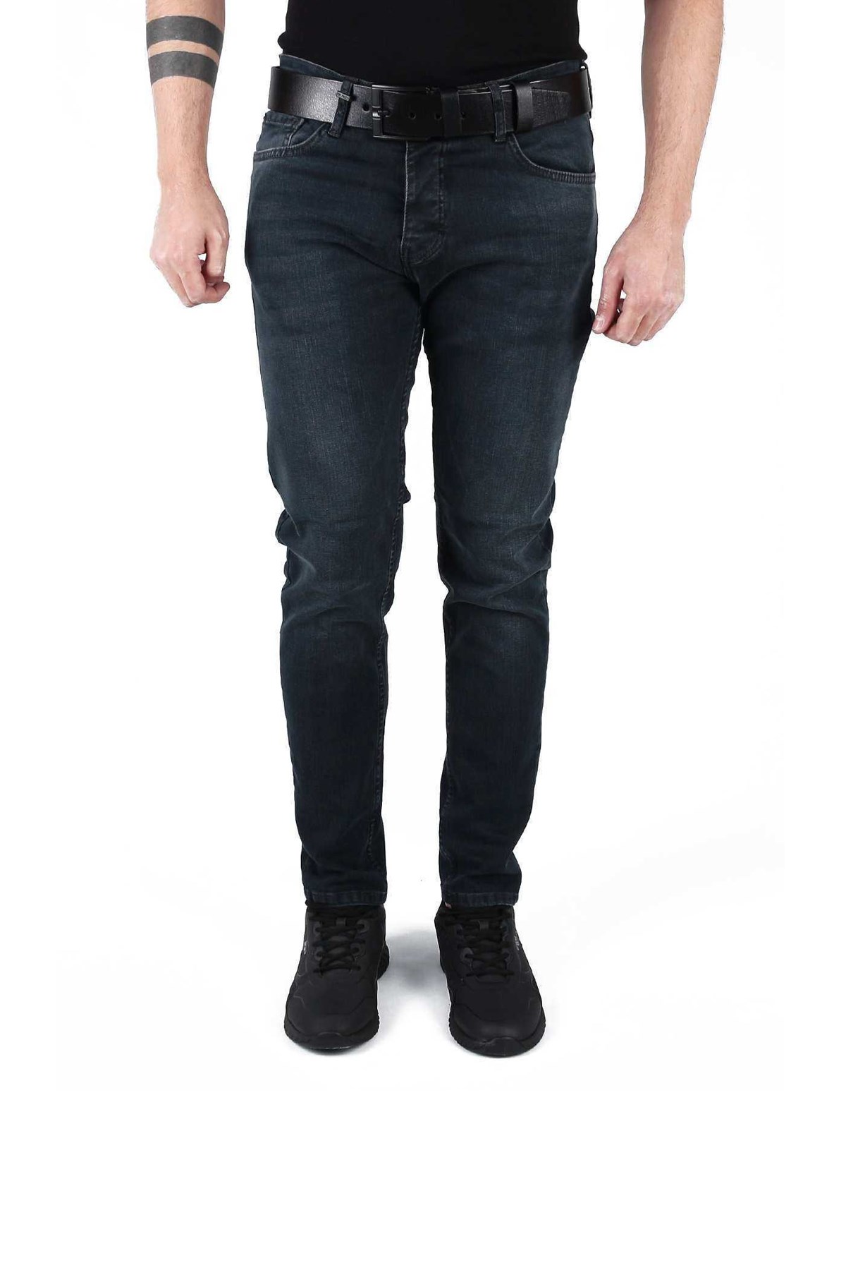 Five Pocket Bartez Erkek Kot Pantolon FP1015-084-2 Gri