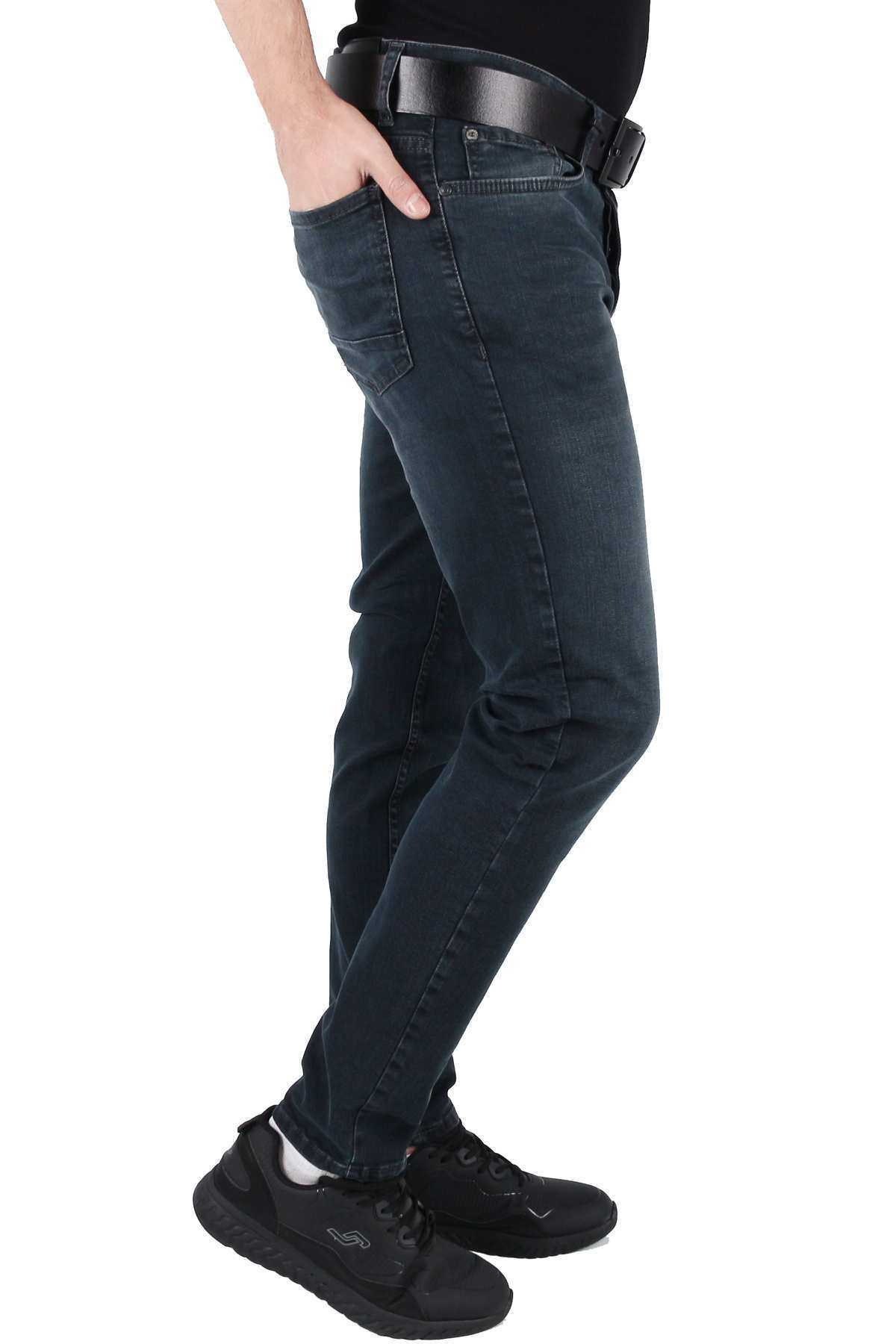 Five Pocket Bartez Erkek Kot Pantolon FP1015-084-2 Gri