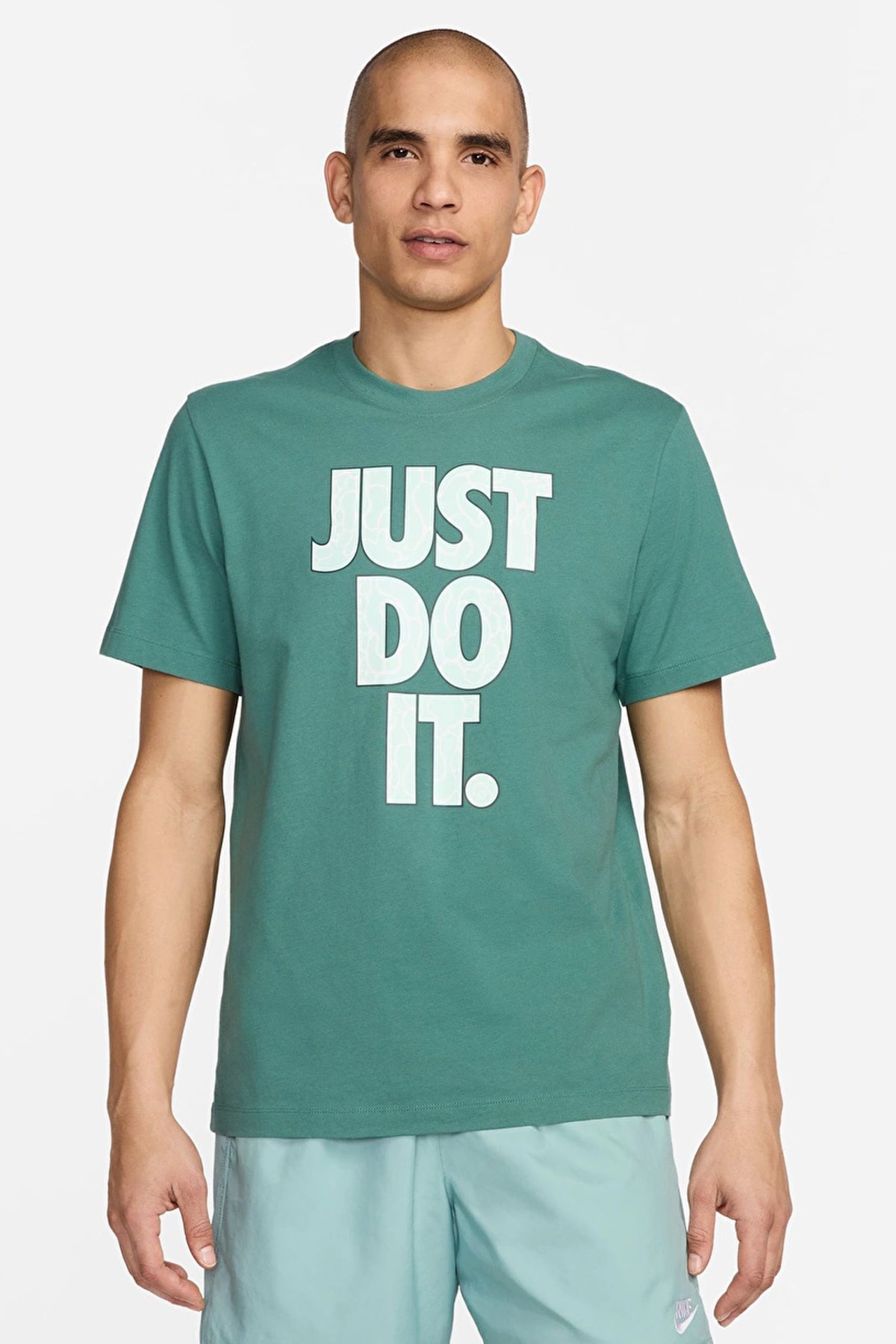 Nike M Nsw Tee 12Mo Jdi Erkek Tişört FQ3796-361 Yeşil