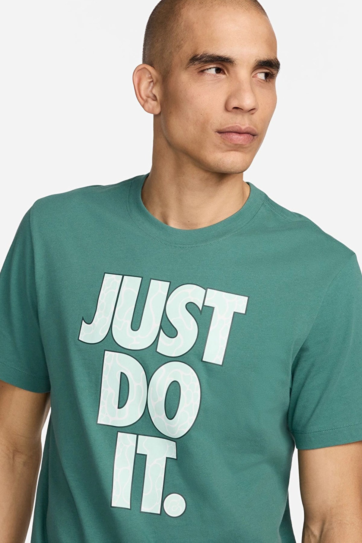 Nike M Nsw Tee 12Mo Jdi Erkek Tişört FQ3796-361 Yeşil