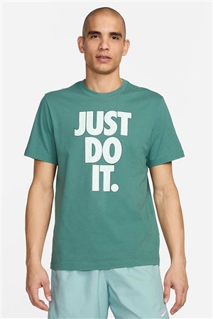 Nike M Nsw Tee 12Mo Jdi Erkek Tişört FQ3796-361 Yeşil