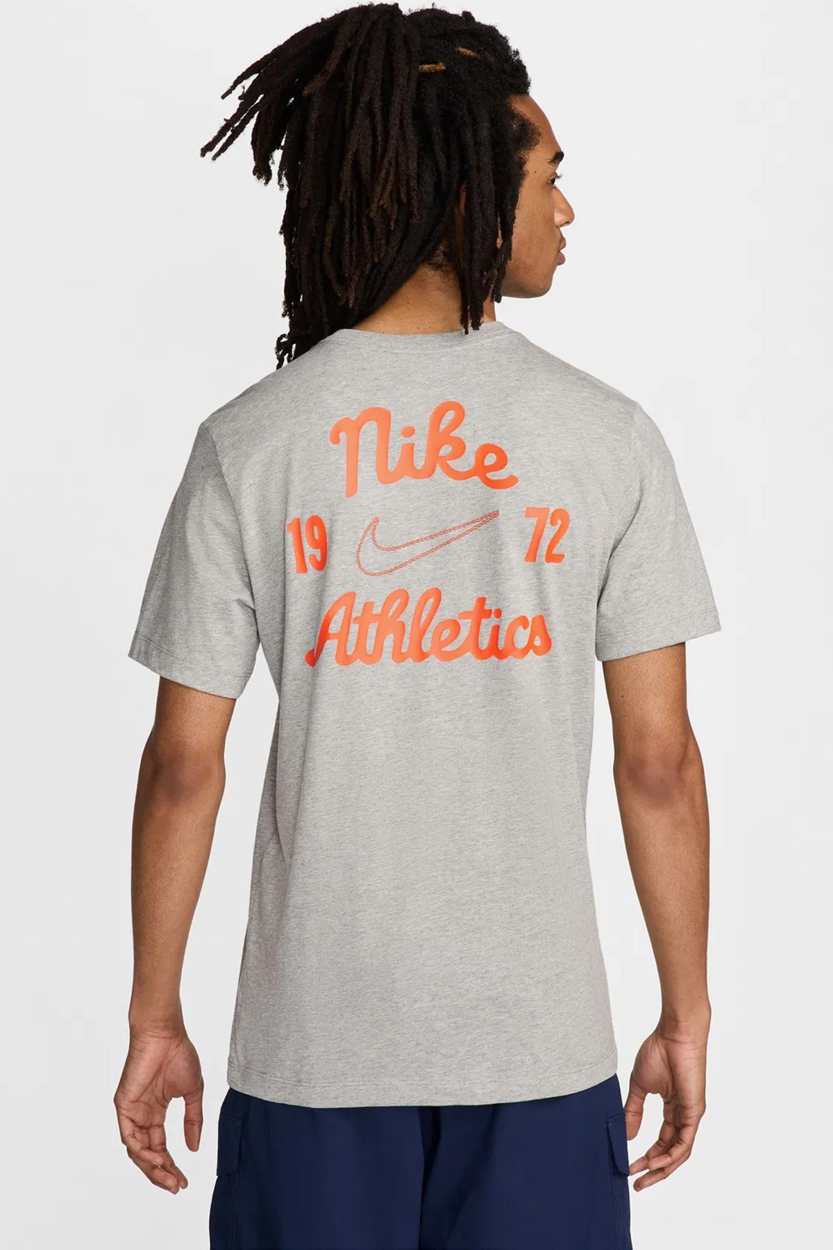 Nike M Nsw Tee Club Ssnl Lbr Erkek Tişört FV3772-063 Gri