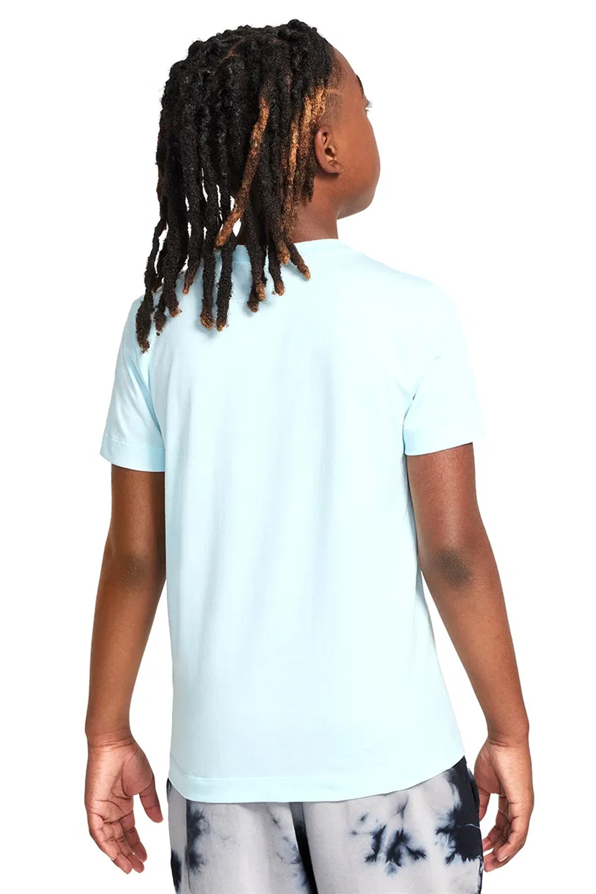 Nike K Nsw Tee Mbappe Çocuk Tişört FZ5176-474 Mavi