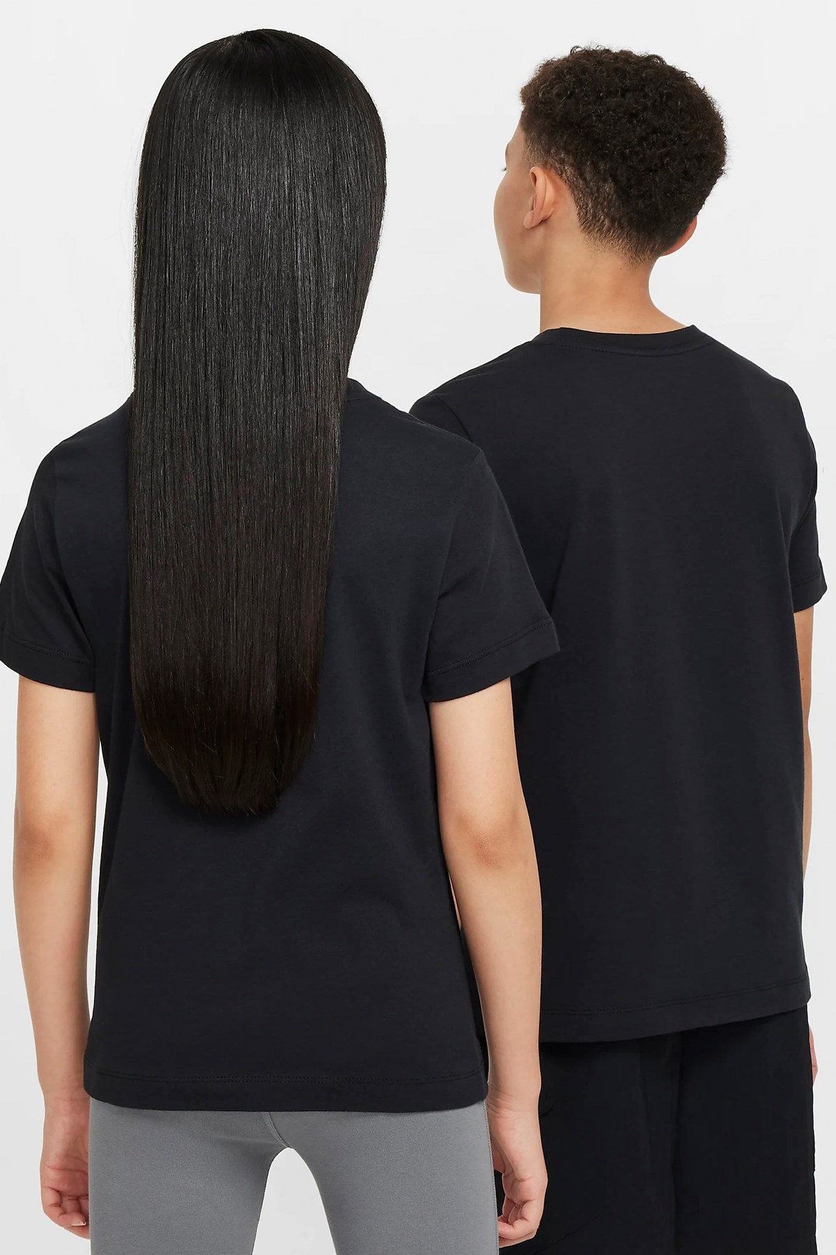 Nike K Nsw Tee Futura Hbr Çocuk Tişört FZ5178-010 Siyah