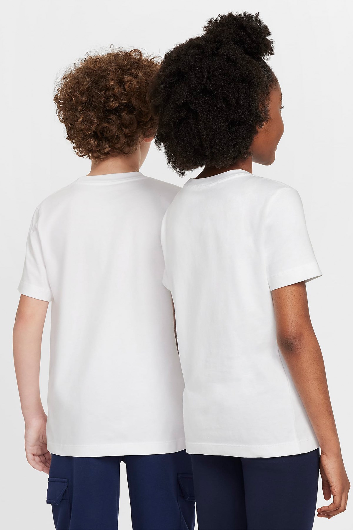 Nike K Nsw Tee Futura Hbr Çocuk Tişört FZ5178-100 Beyaz