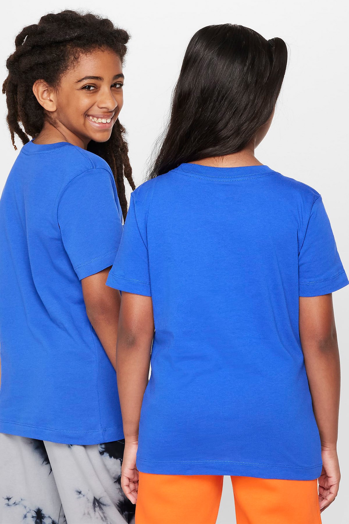Nike K Nsw Tee Futura Hbr Çocuk Tişört FZ5178-480 Mavi