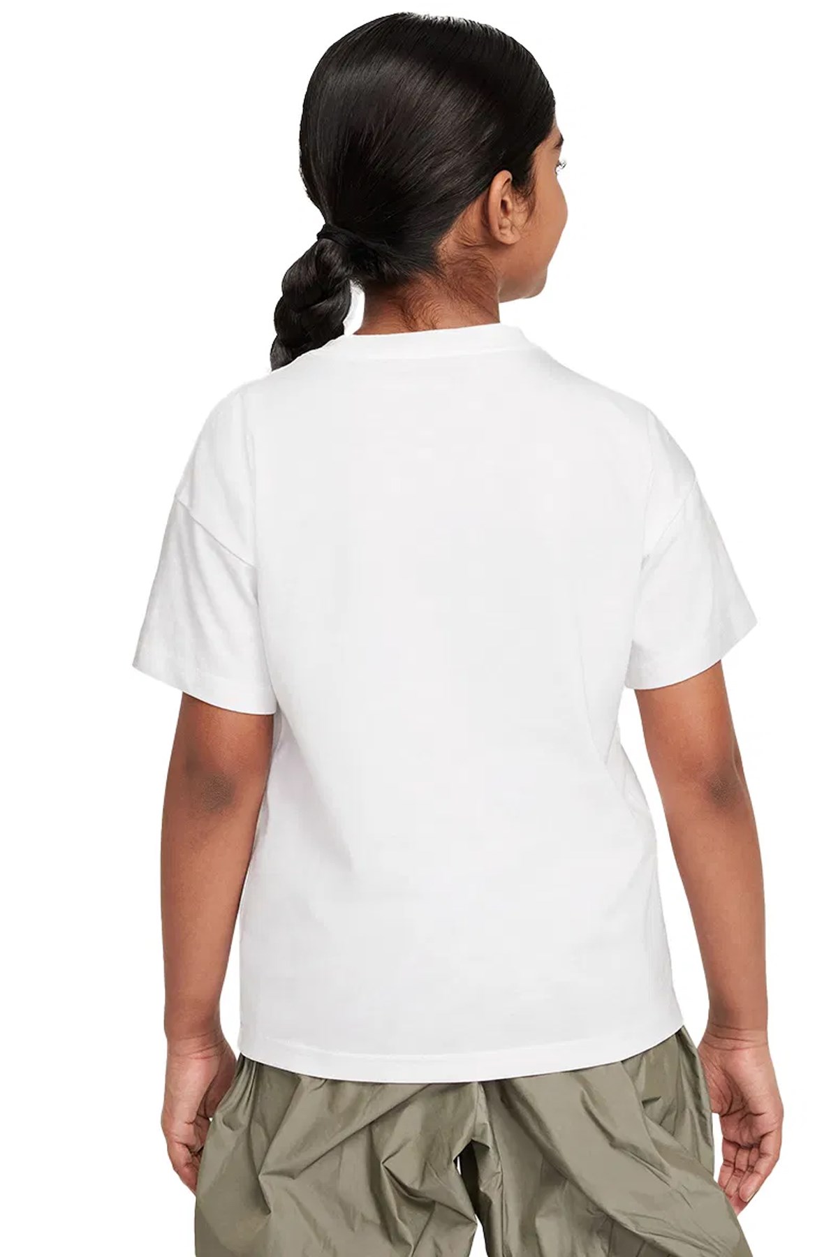 Nike G Nsw Tee Boy Futura Hbr Çocuk Tişört FZ5540-100 Beyaz