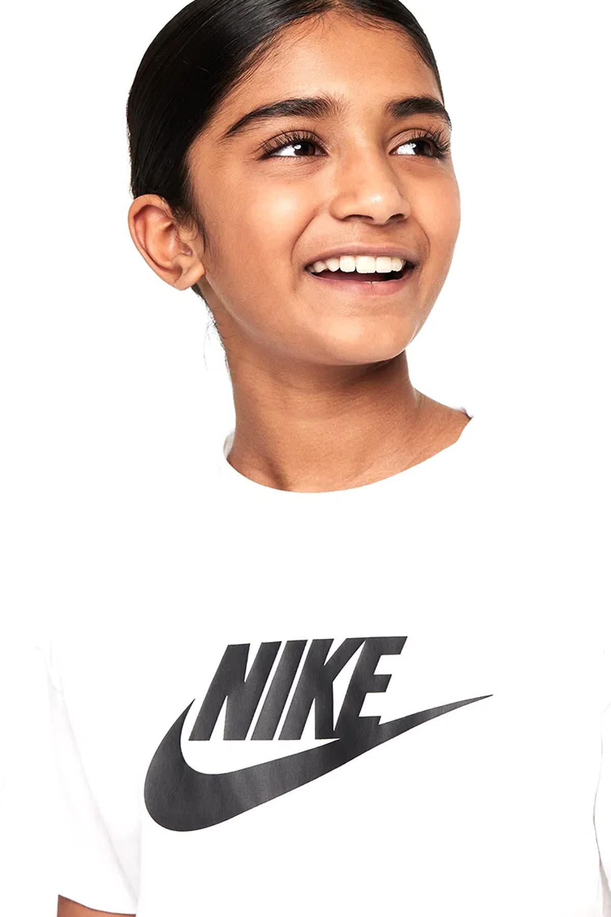 Nike G Nsw Tee Boy Futura Hbr Çocuk Tişört FZ5540-100 Beyaz