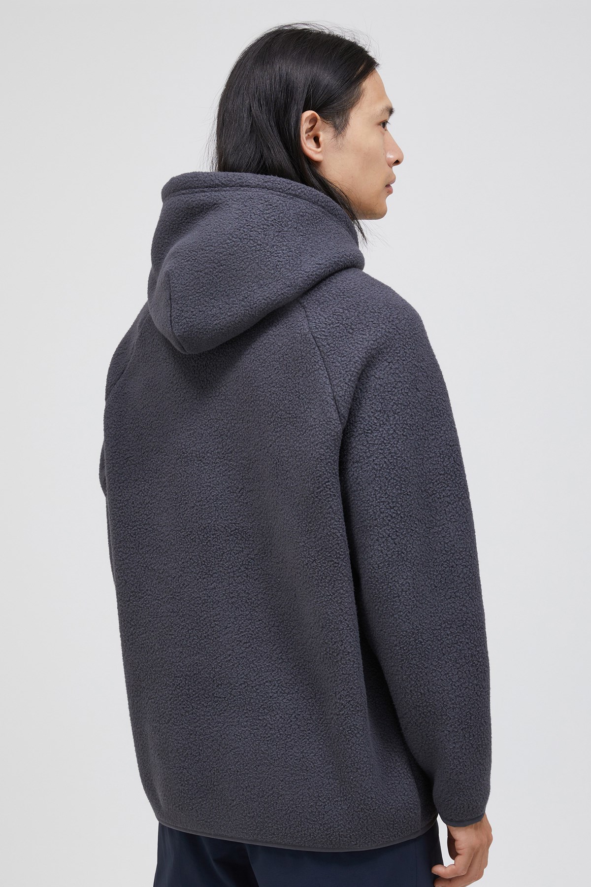 Peak Performance Fleece Erkek Polar Sweatshirt G79188050 Gri