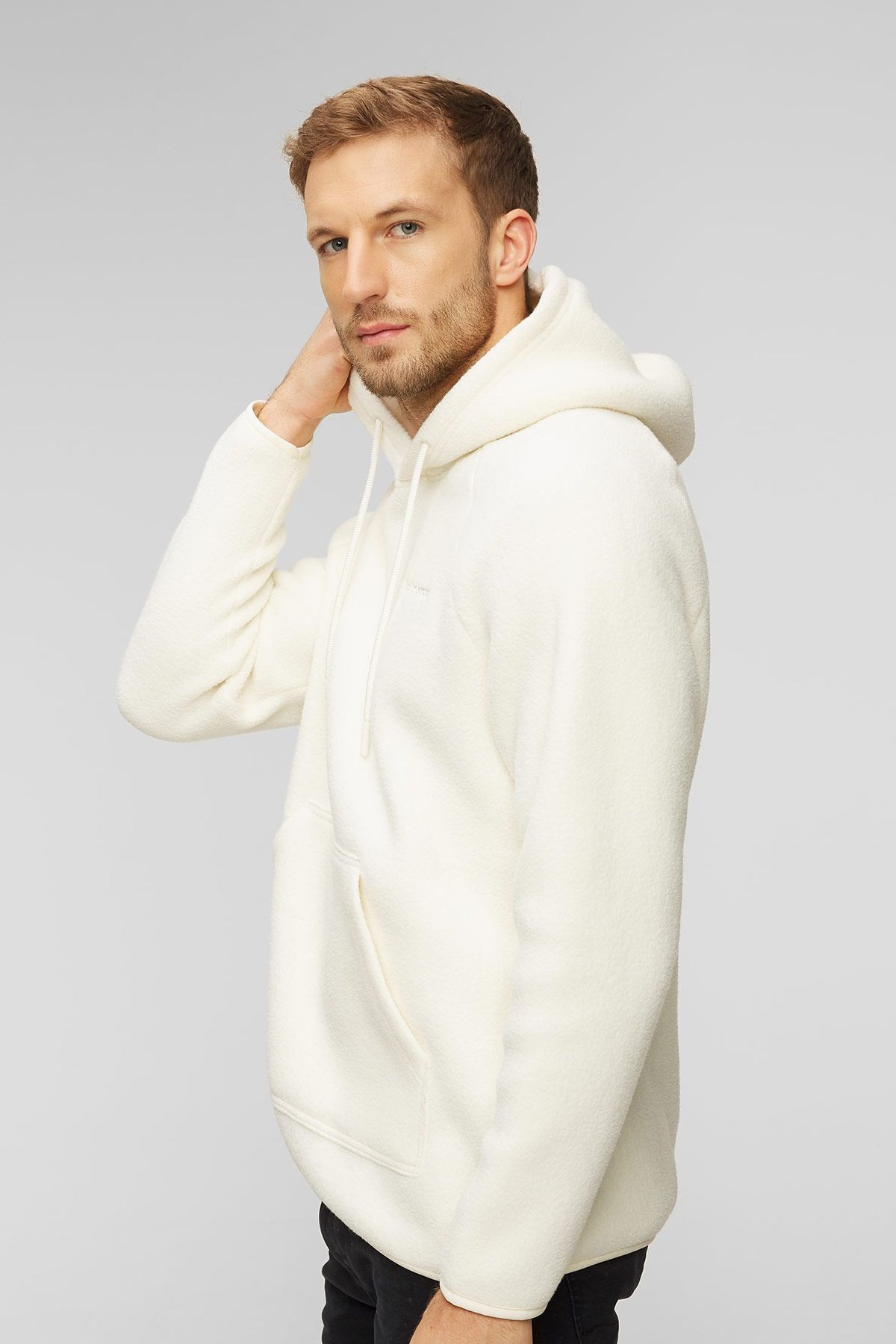 Peak Performance Fleece Erkek Polar Sweatshirt G79188060 Beyaz