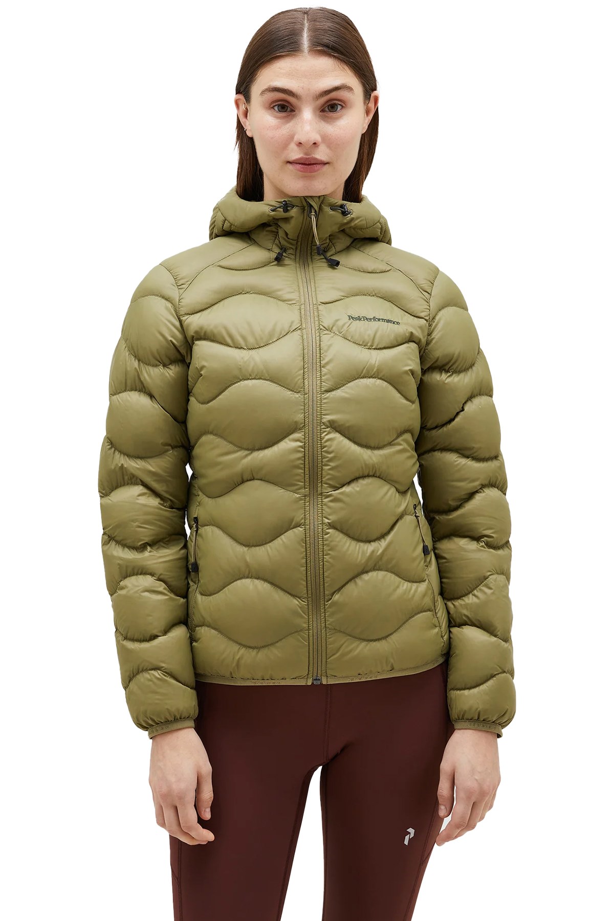 Peak Performance Helium Kaz Tüyü Kadın Outdoor Mont G79620040 Yeşil