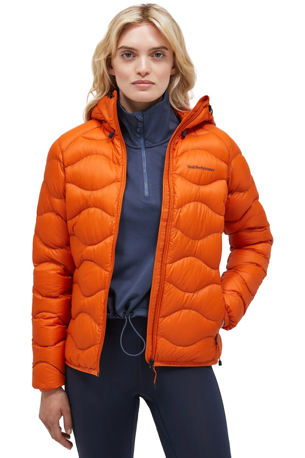 Peak Performance Helium Kaz Tüyü Kadın Outdoor Mont G79620060 Turuncu