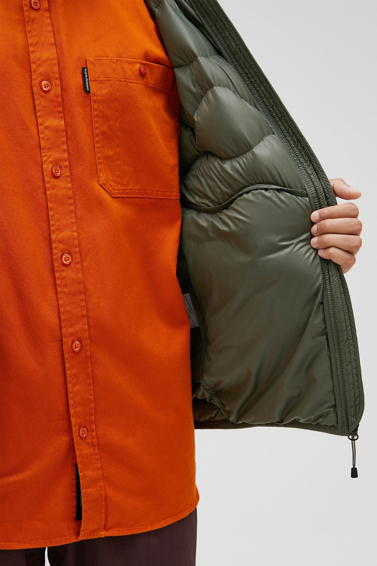 Peak Performance Helium Erkek Kaz Tüyü Outdoor Mont G79621050 Yeşil