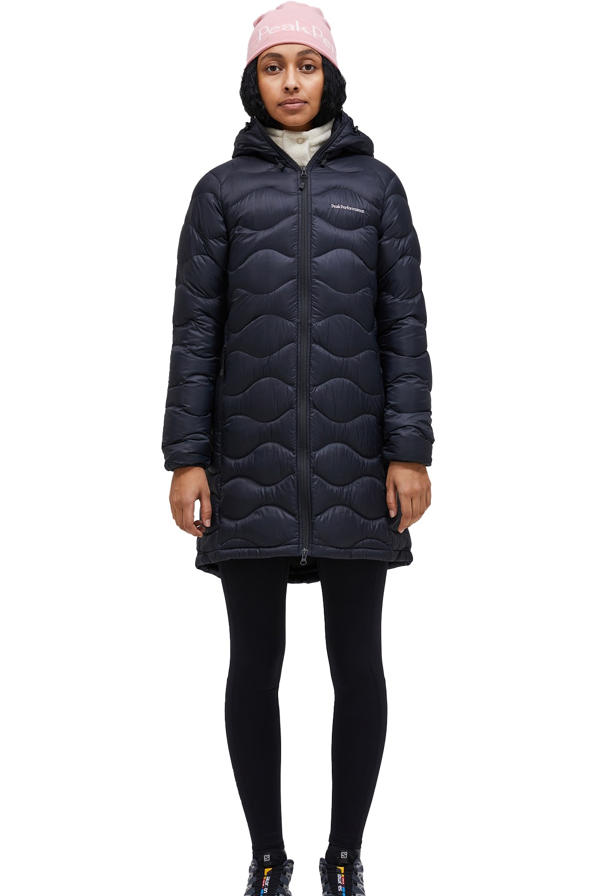 Peak Performance Helium Kadın Kaz Tüyü Outdoor Parka G79627010 Mavi