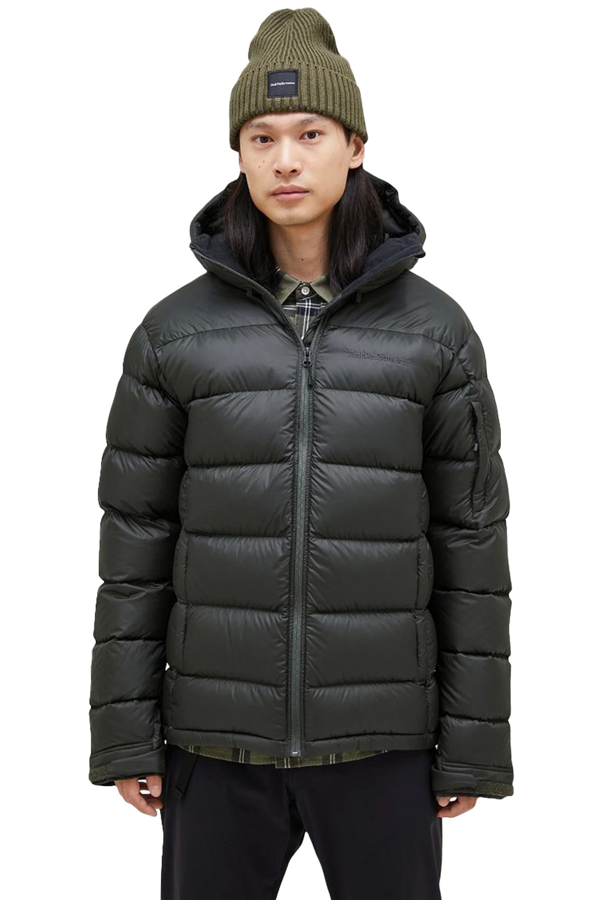 Peak Performance Frost Erkek Kaz Tüyü Outdoor Mont G79634050 Yeşil