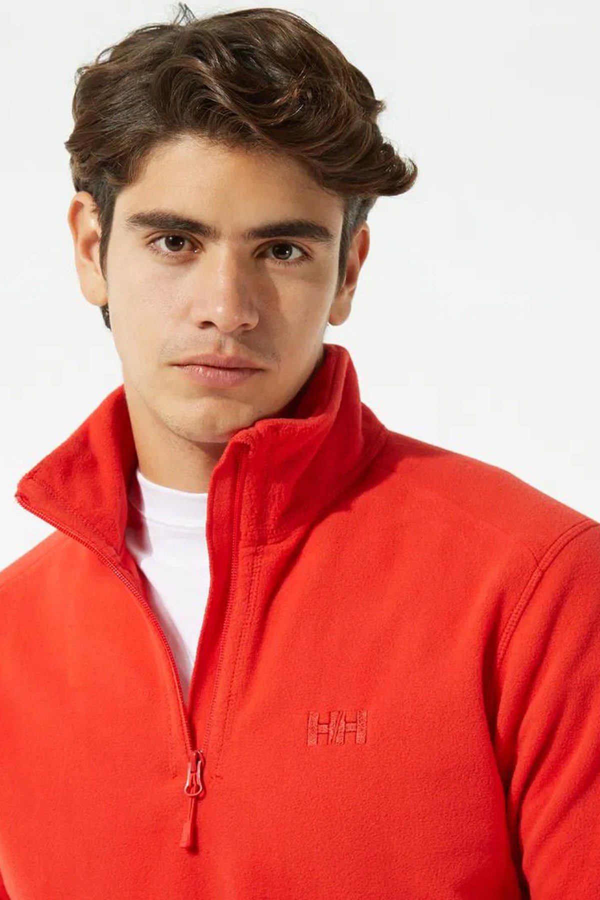 Helly Hansen Erkek Mount Polar Sweatshirt Kırmızı
