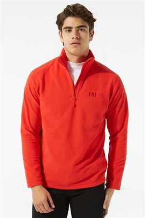Helly Hansen Erkek Mount Polar Sweatshirt Kırmızı