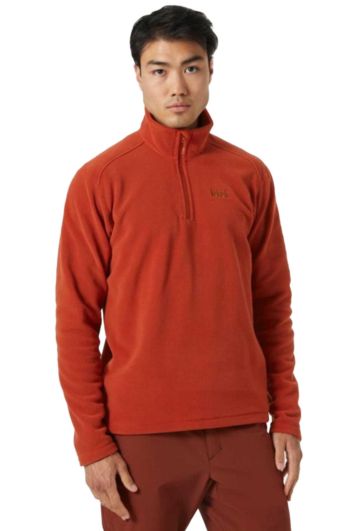 Helly Hansen Mount Polar Fleece Erkek Sweatshirt HH..12001 219 Kırmızı