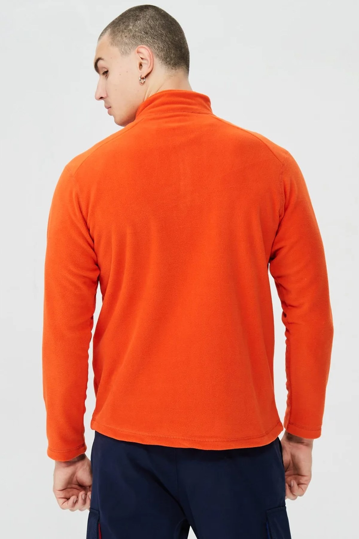 Helly Hansen Mount Polar Fleece Erkek Sweatshirt HH..12001 300 Turuncu