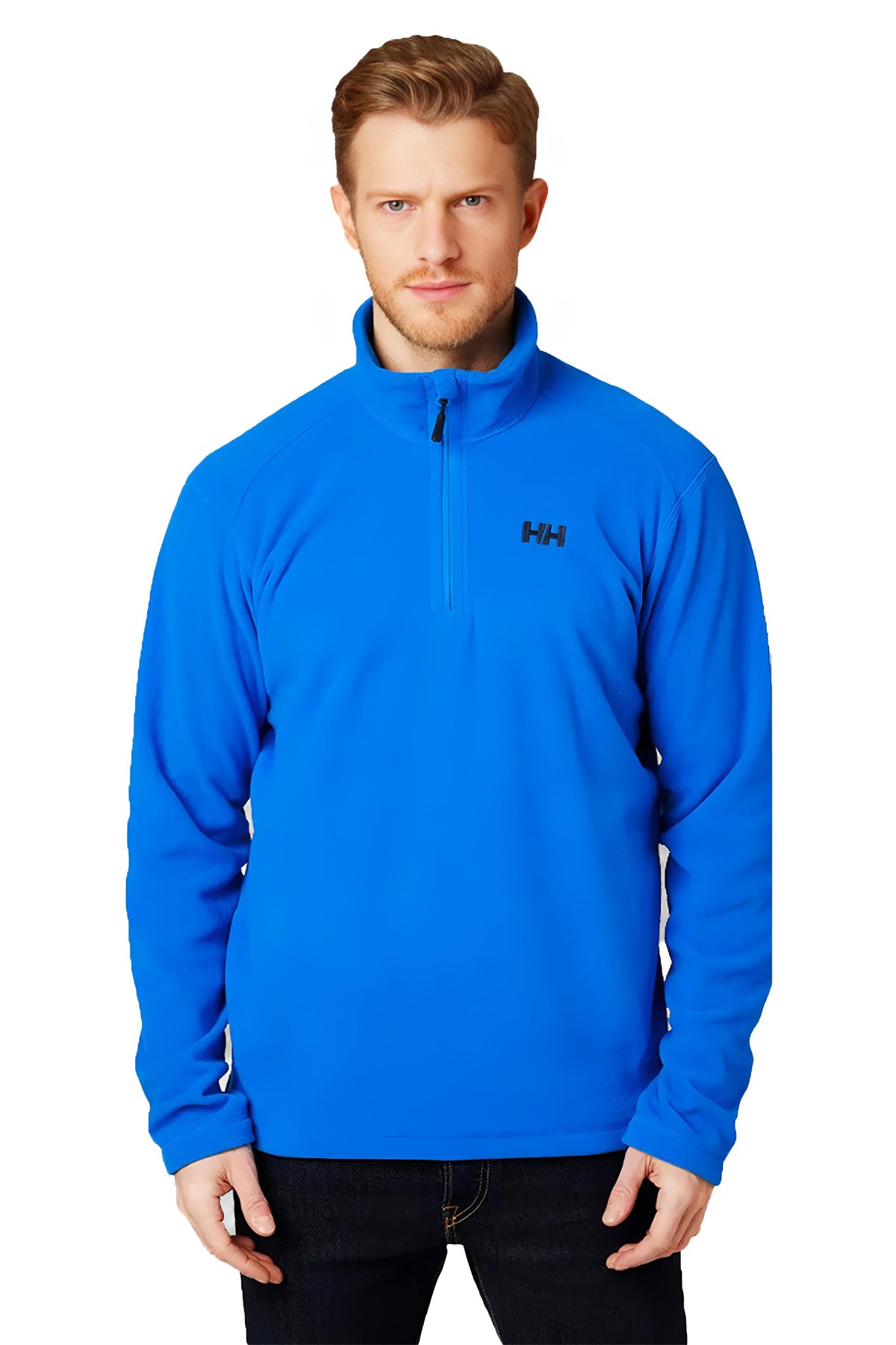 Helly Hansen Mount Polar Fleece Erkek Sweatshirt HH..12001 543 Mavi