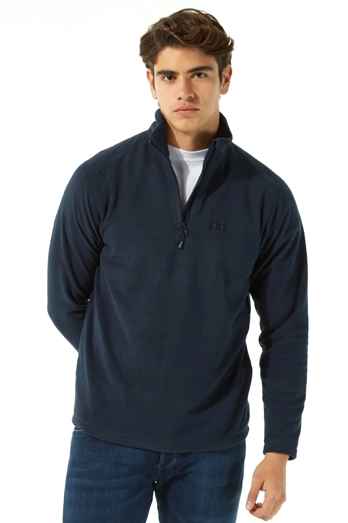 Helly Hansen Mount Polar Fleece Erkek Sweatshirt HH..12001 599 Lacivert