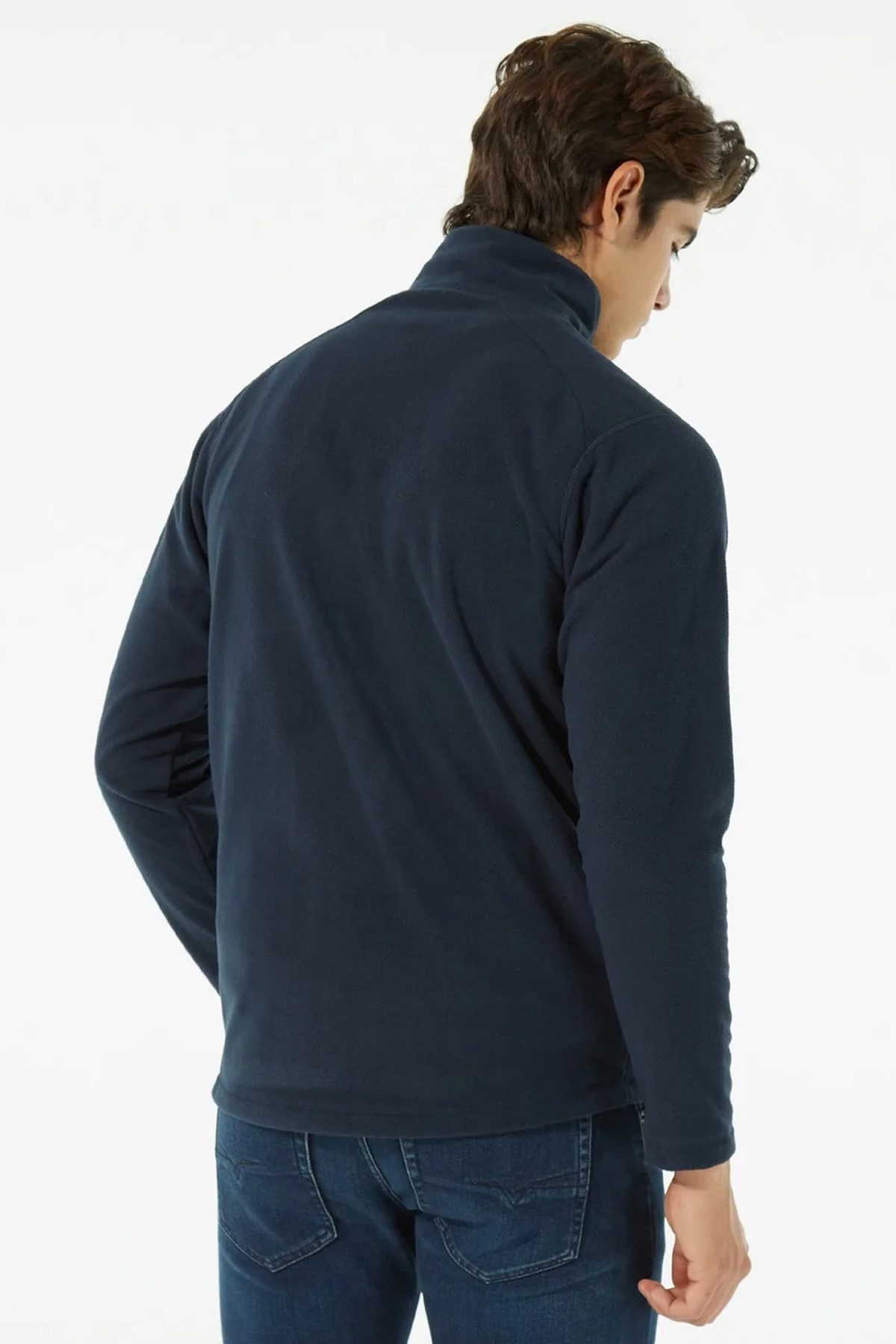 Helly Hansen Mount Polar Fleece Erkek Sweatshirt HH..12001 599 Lacivert