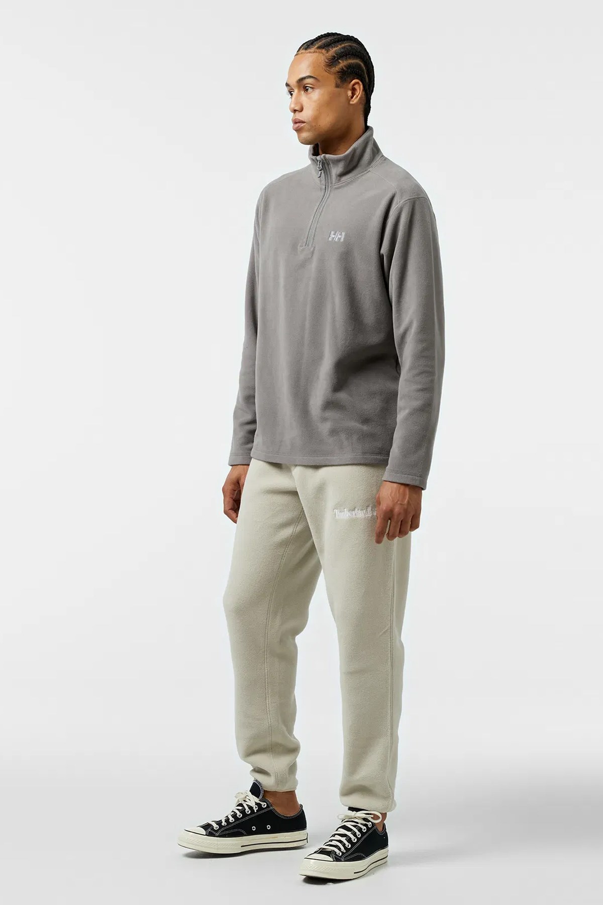 Helly Hansen Erkek Mount Polar Sweatshirt Gri