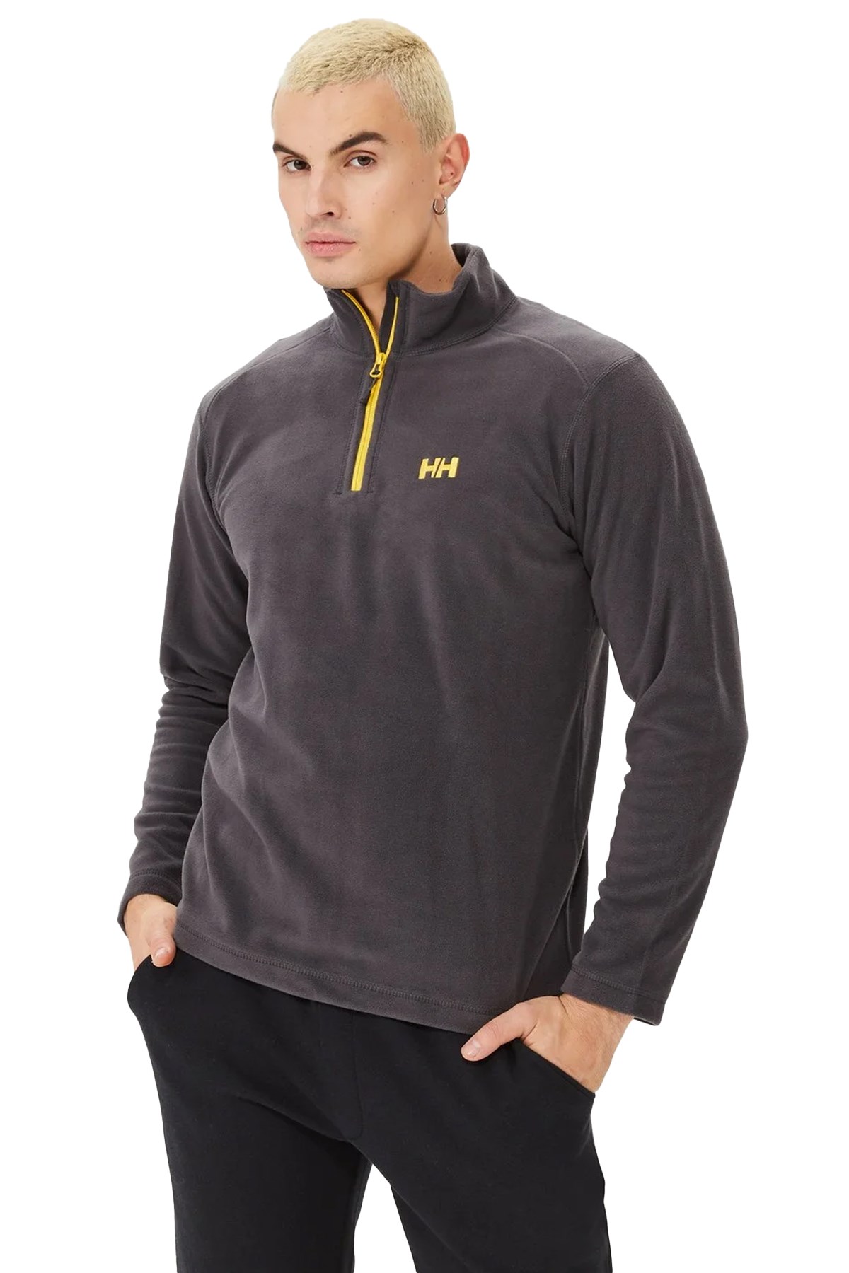 Helly Hansen Mount Polar Fleece Erkek Sweatshirt HH..12001 987 Antrasit