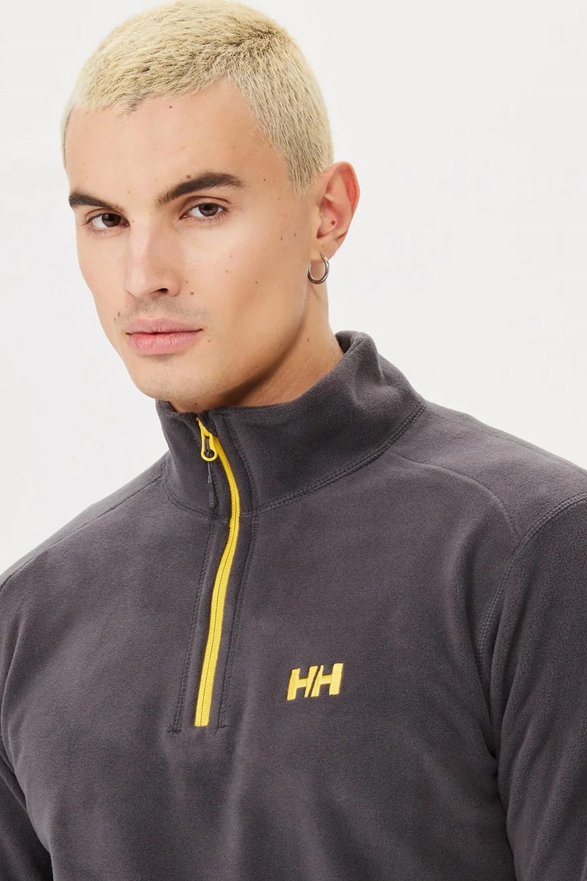 Helly Hansen Mount Polar Fleece Erkek Sweatshirt HH..12001 987 Antrasit