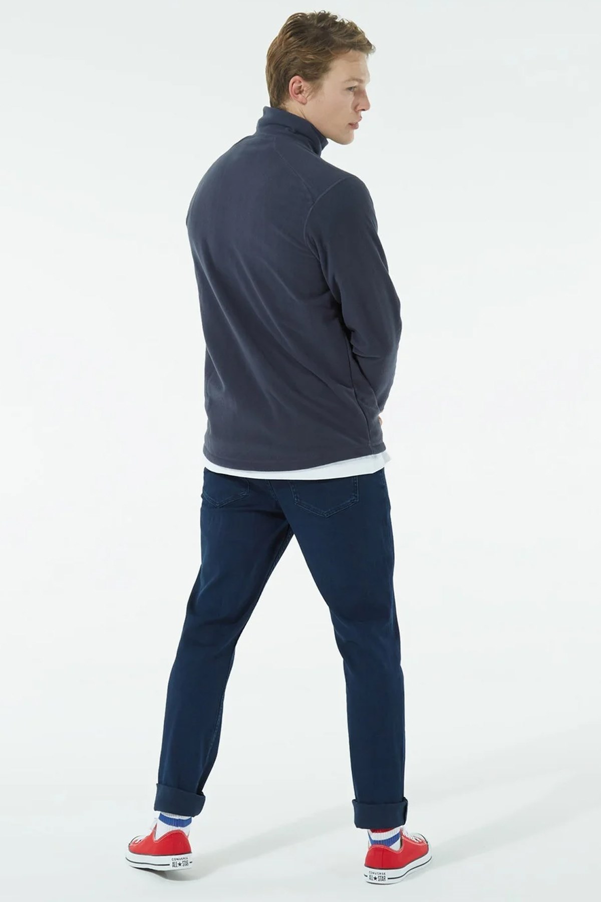 Helly Hansen Mount Polar Fleece Erkek Sweatshirt HH..12001 995 Lacivert