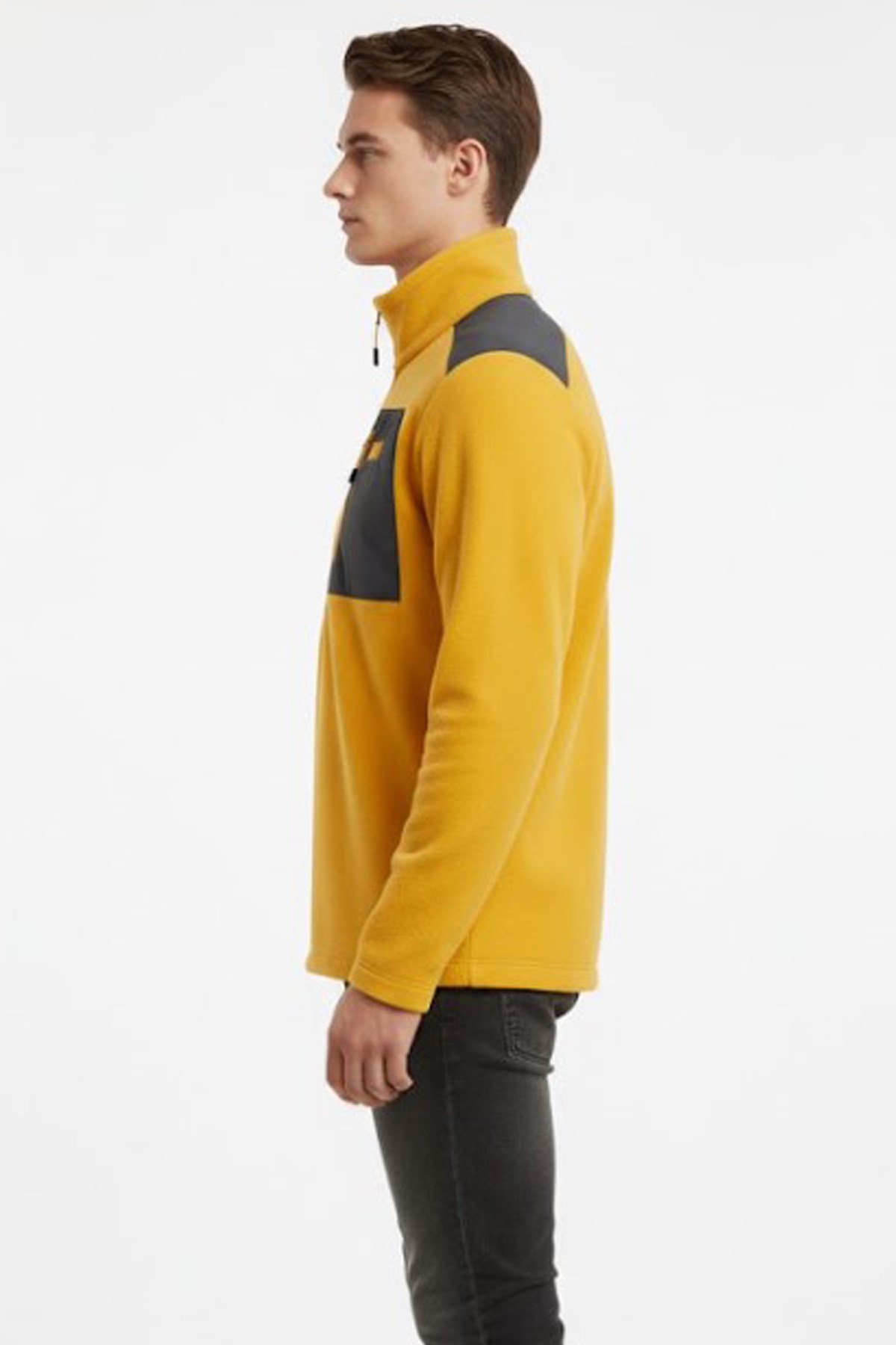 Helly Hansen Erkek Block Polar Sweatshirt HH..12008 328 Sarı