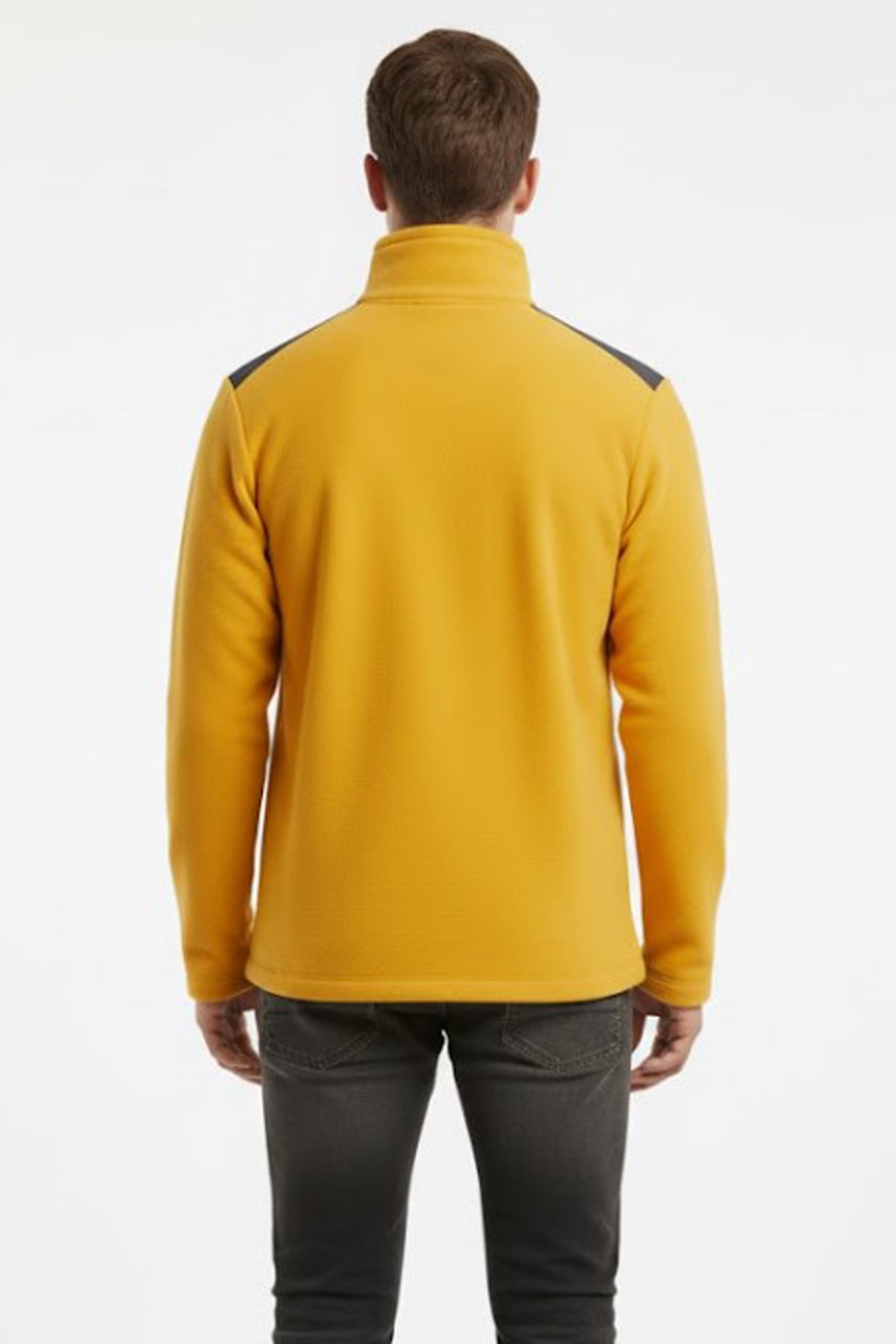 Helly Hansen Erkek Block Polar Sweatshirt HH..12008 328 Sarı