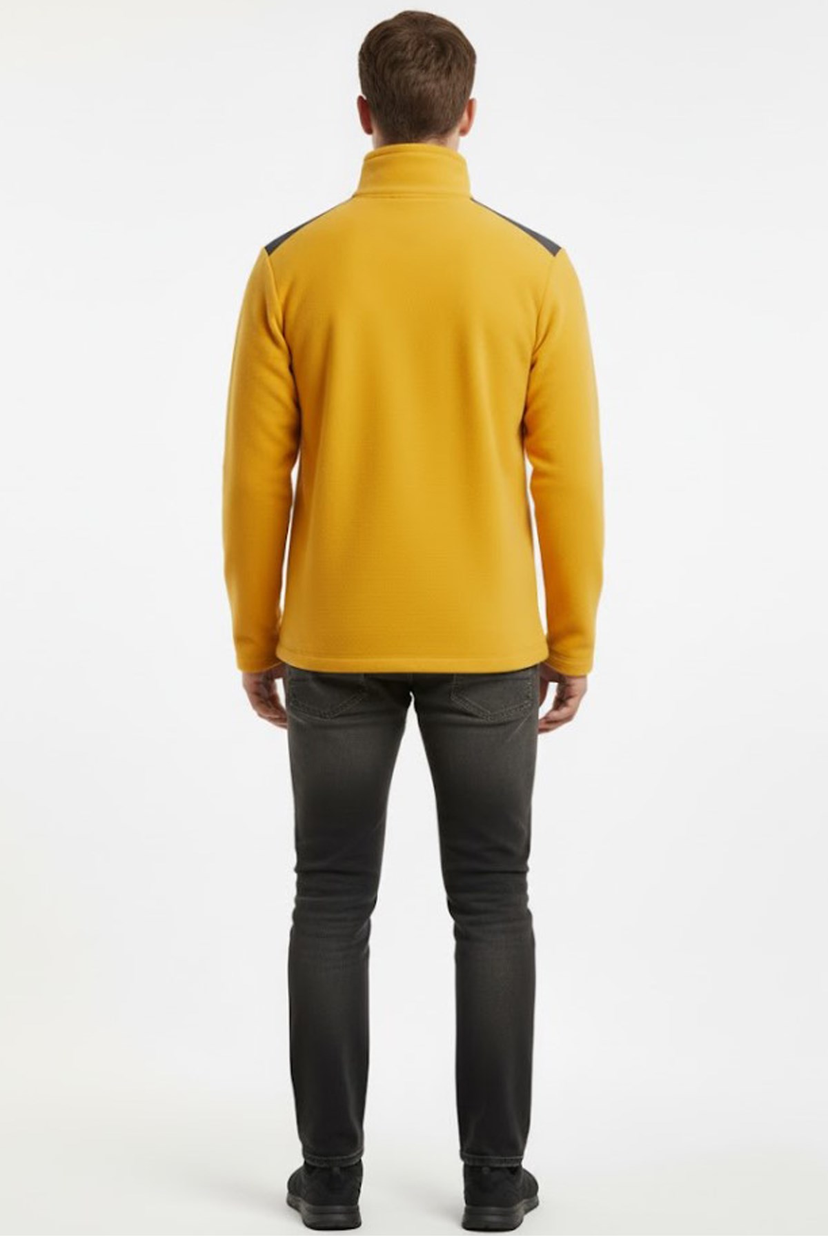 Helly Hansen Erkek Block Polar Sweatshirt HH..12008 328 Sarı
