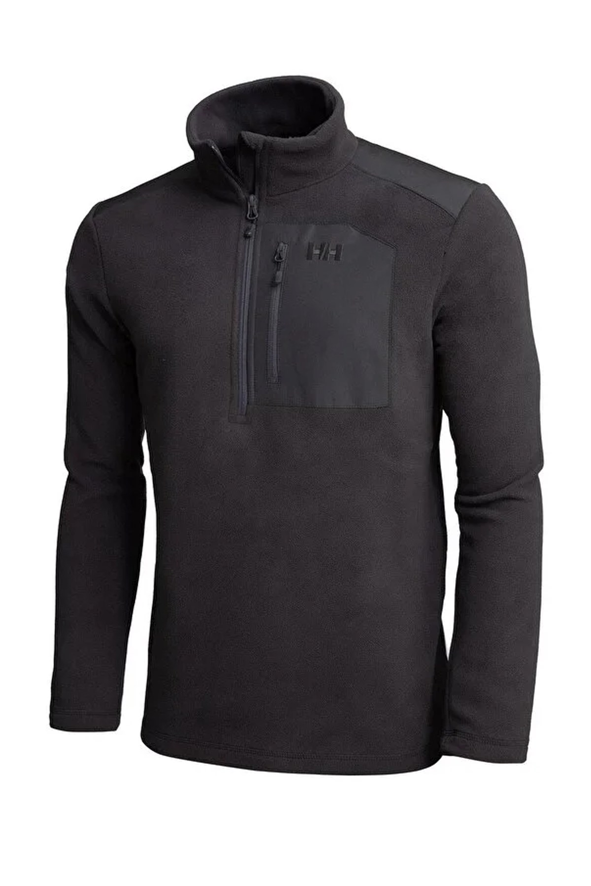 Helly Hansen Erkek Block Polar Sweatshirt Siyah