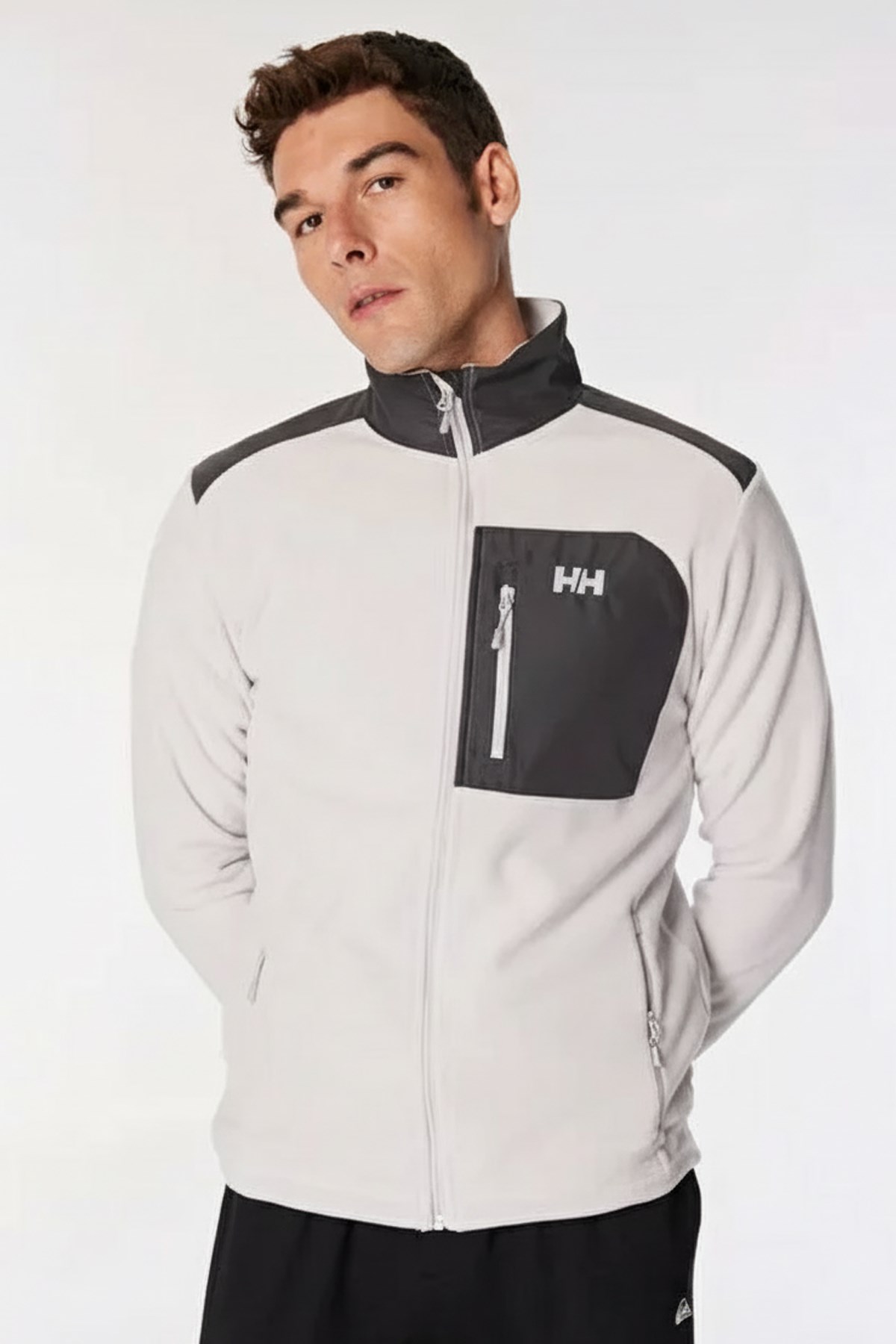 Helly Hansen Erkek Block Polar Ceket HH..12009 853 Gri