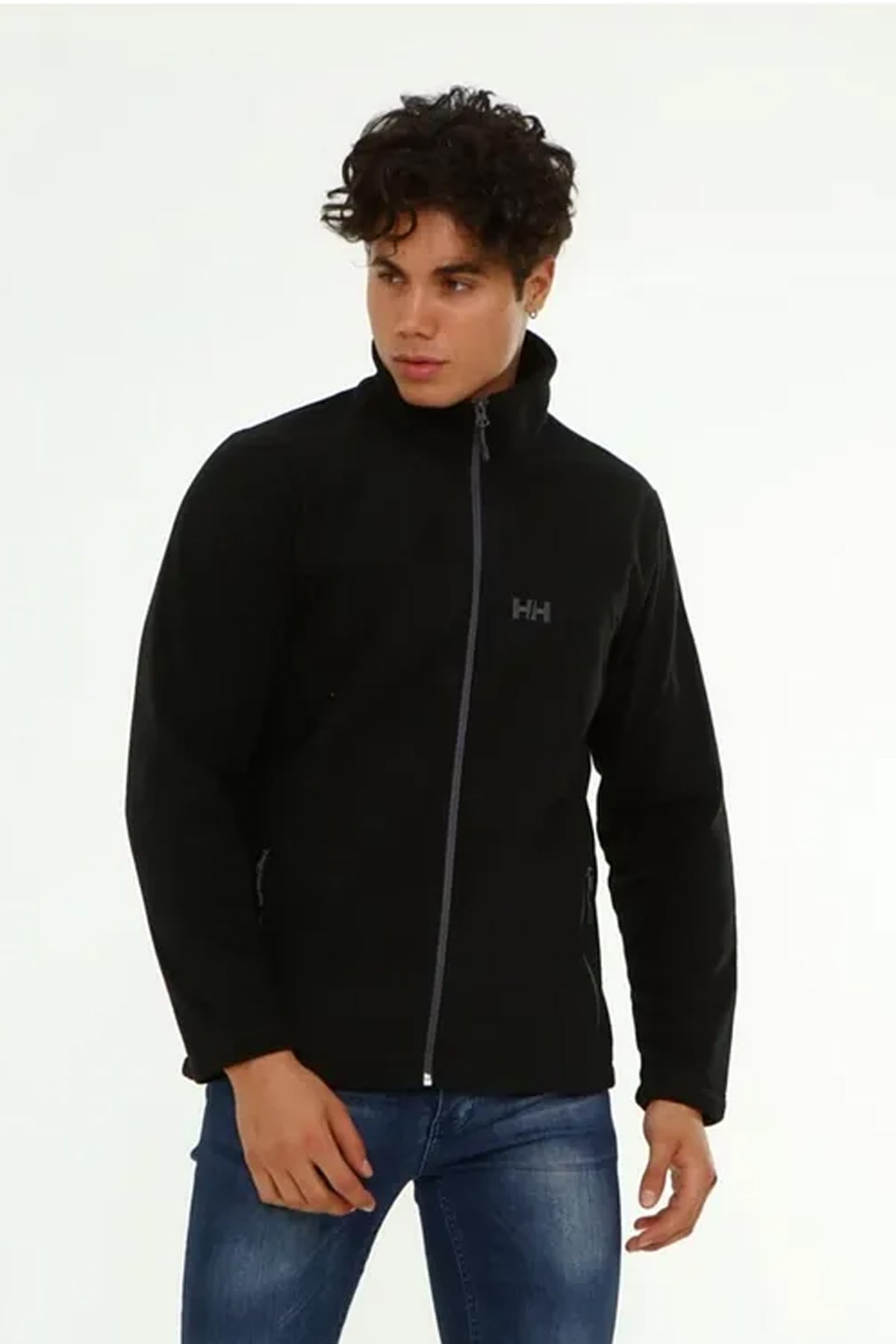 Helly Hansen Erkek Polar Ceket Siyah