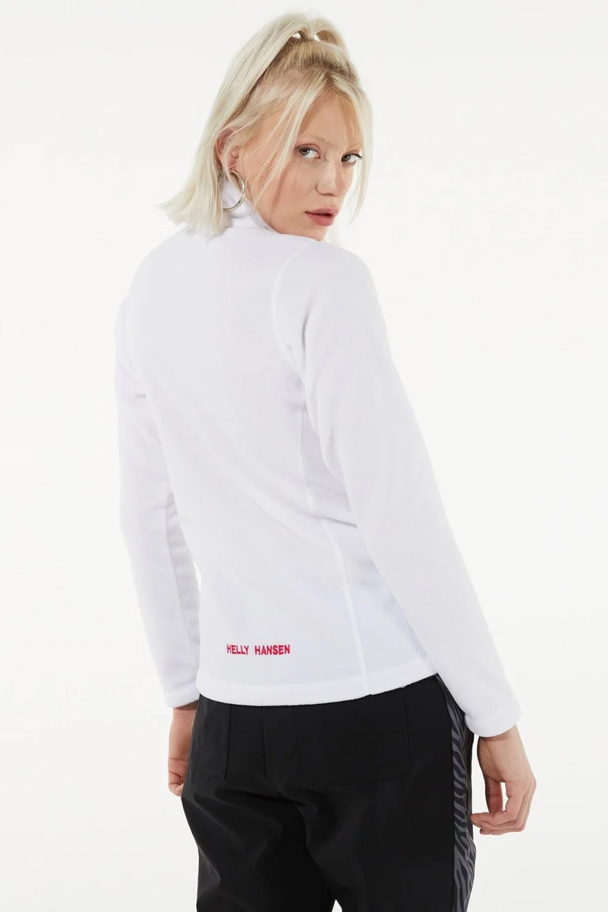 Helly Hansen Slope Polar Fleece Kadın Sweatshirt HH..15001 003 Beyaz