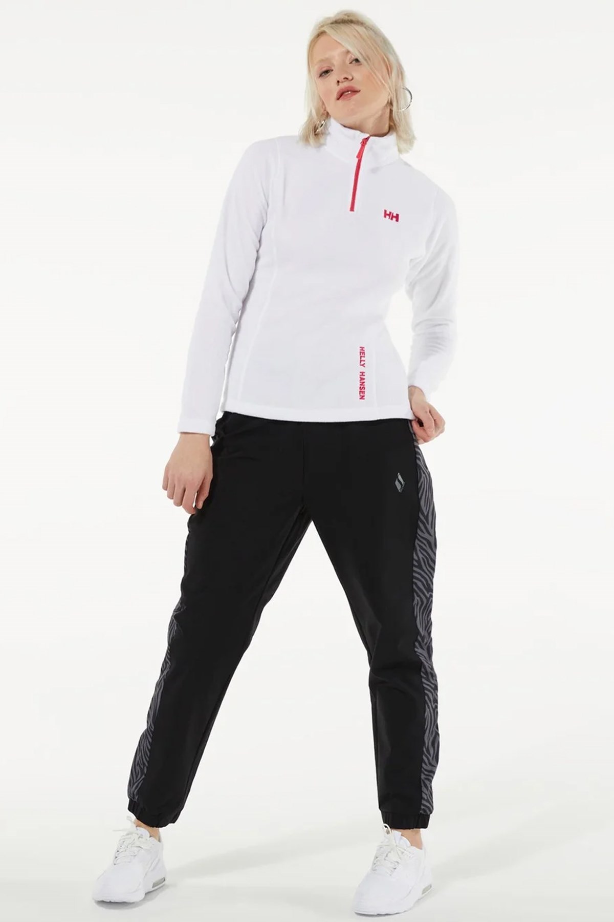 Helly Hansen Slope Polar Fleece Kadın Sweatshirt HH..15001 003 Beyaz