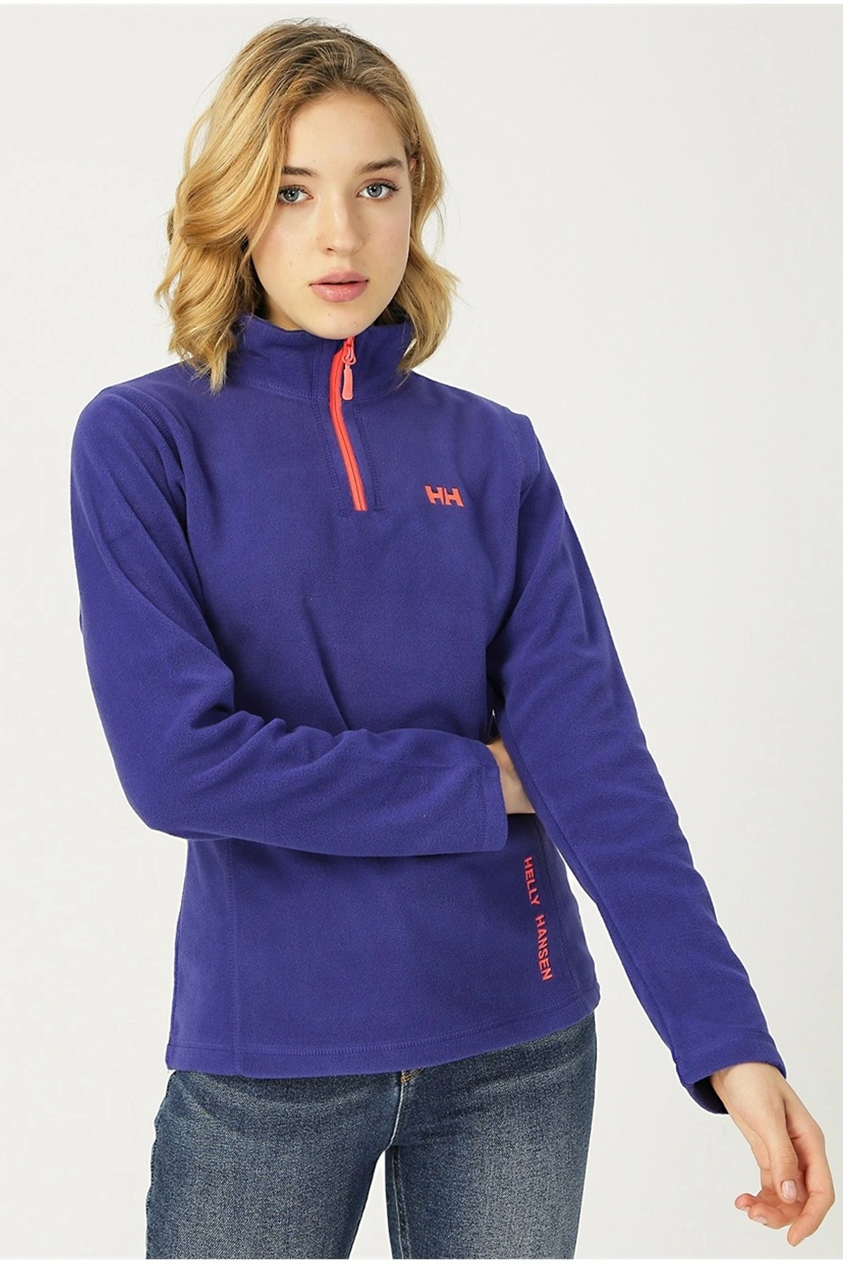 Helly Hansen Slope Polar Fleece Kadın Sweatshirt HH..15001 596 Mor