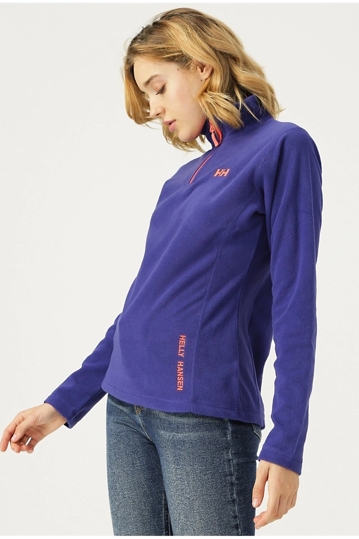 Helly Hansen Slope Polar Fleece Kadın Sweatshirt HH..15001 596 Mor
