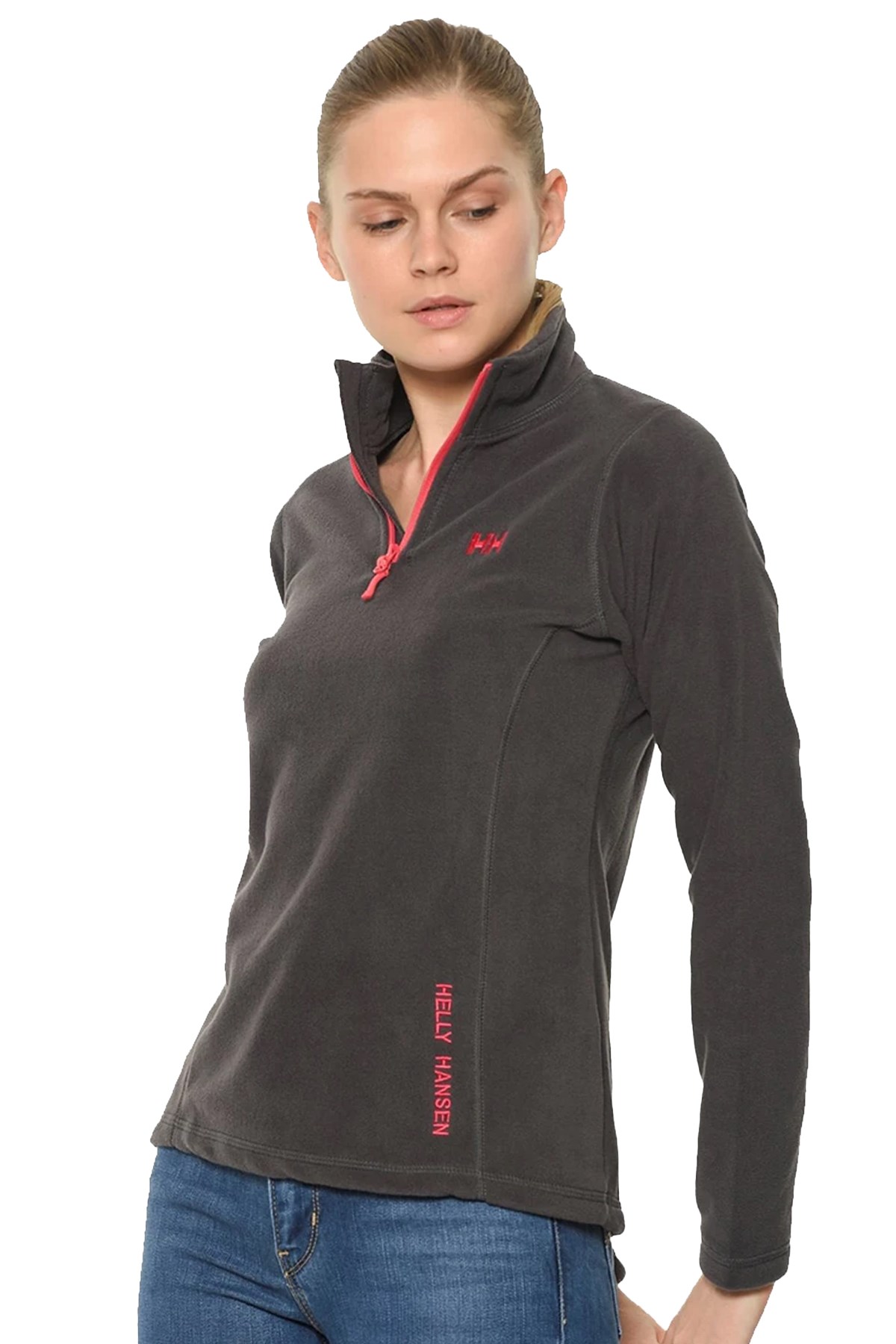 Helly Hansen Slope Polar Fleece Kadın Sweatshirt HH..15001 983 Antrasit