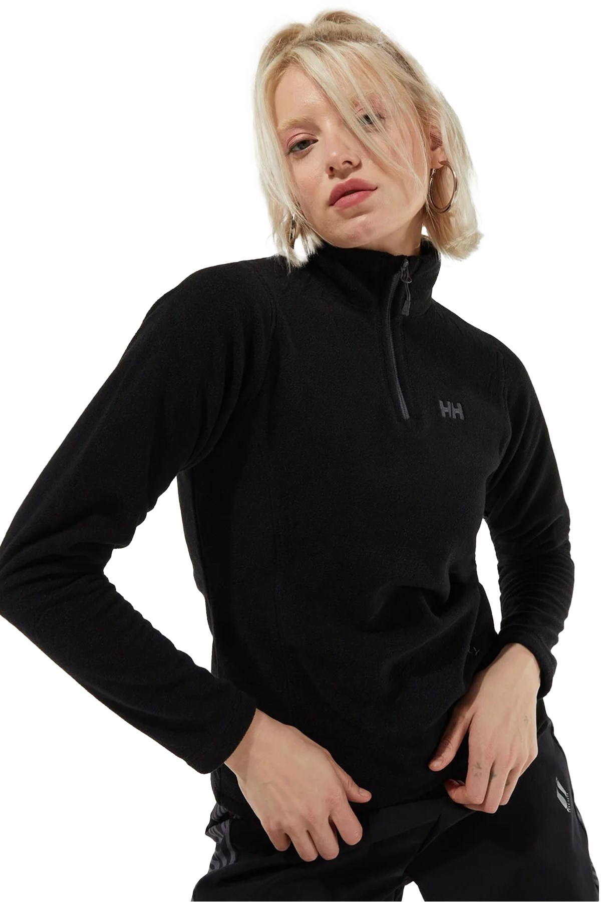 Helly Hansen Slope Polar Fleece Kadın Sweatshirt HH..15001 990 Siyah