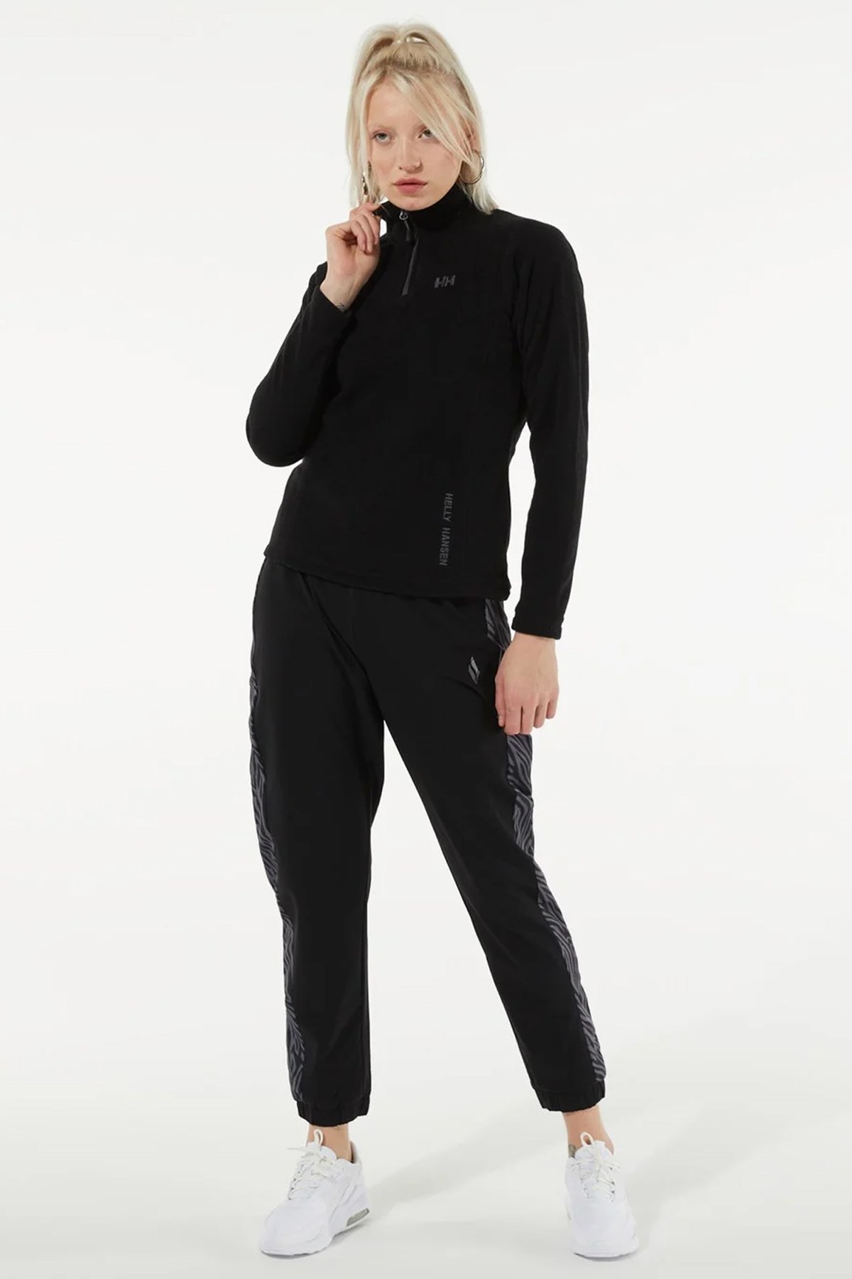 Helly Hansen Slope Polar Fleece Kadın Sweatshirt HH..15001 990 Siyah