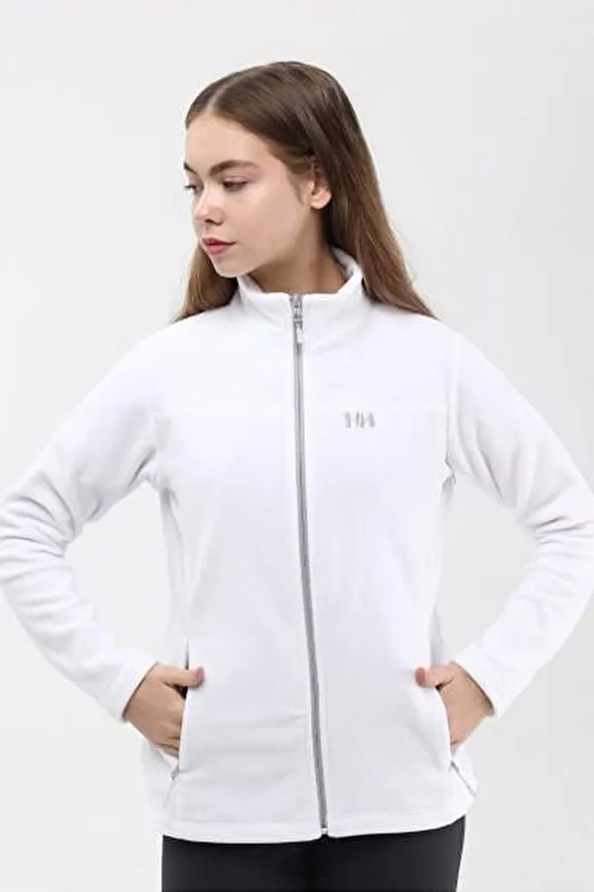 Helly Hansen Kadın Polar Ceket Beyaz