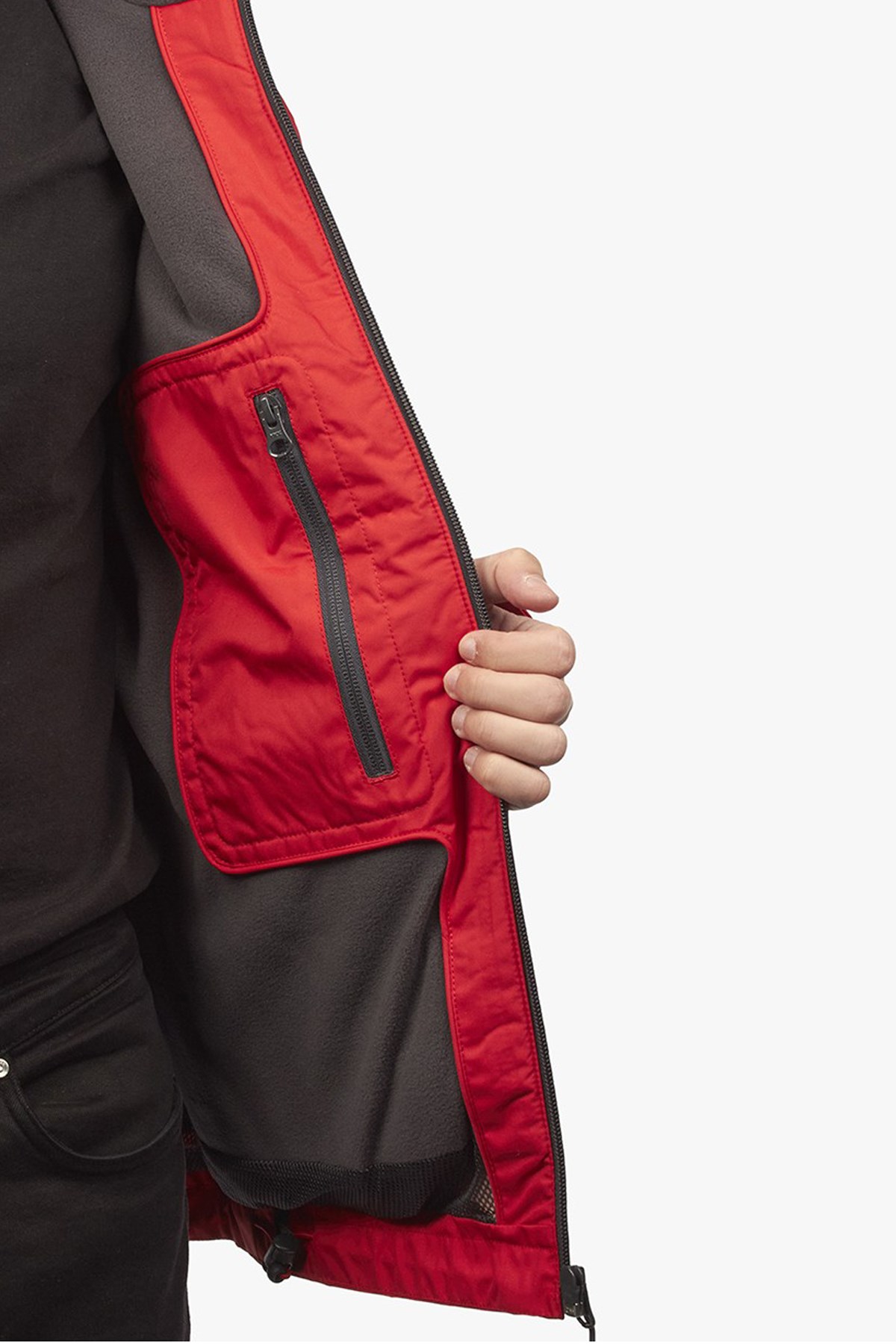 Helly Hansen Crew Midlayer Erkek Mont HHA.30253 162 Kırmızı