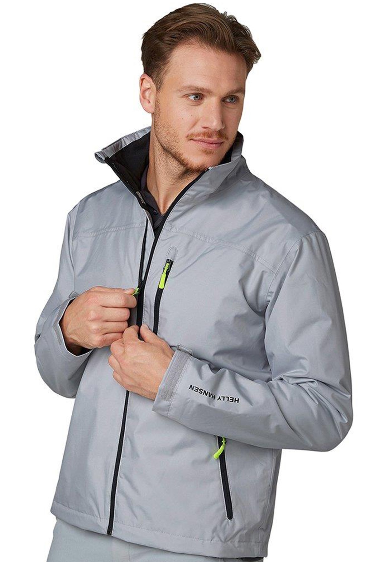 Helly Hansen Crew Midlayer Erkek Mont HHA.30253 853 Gri